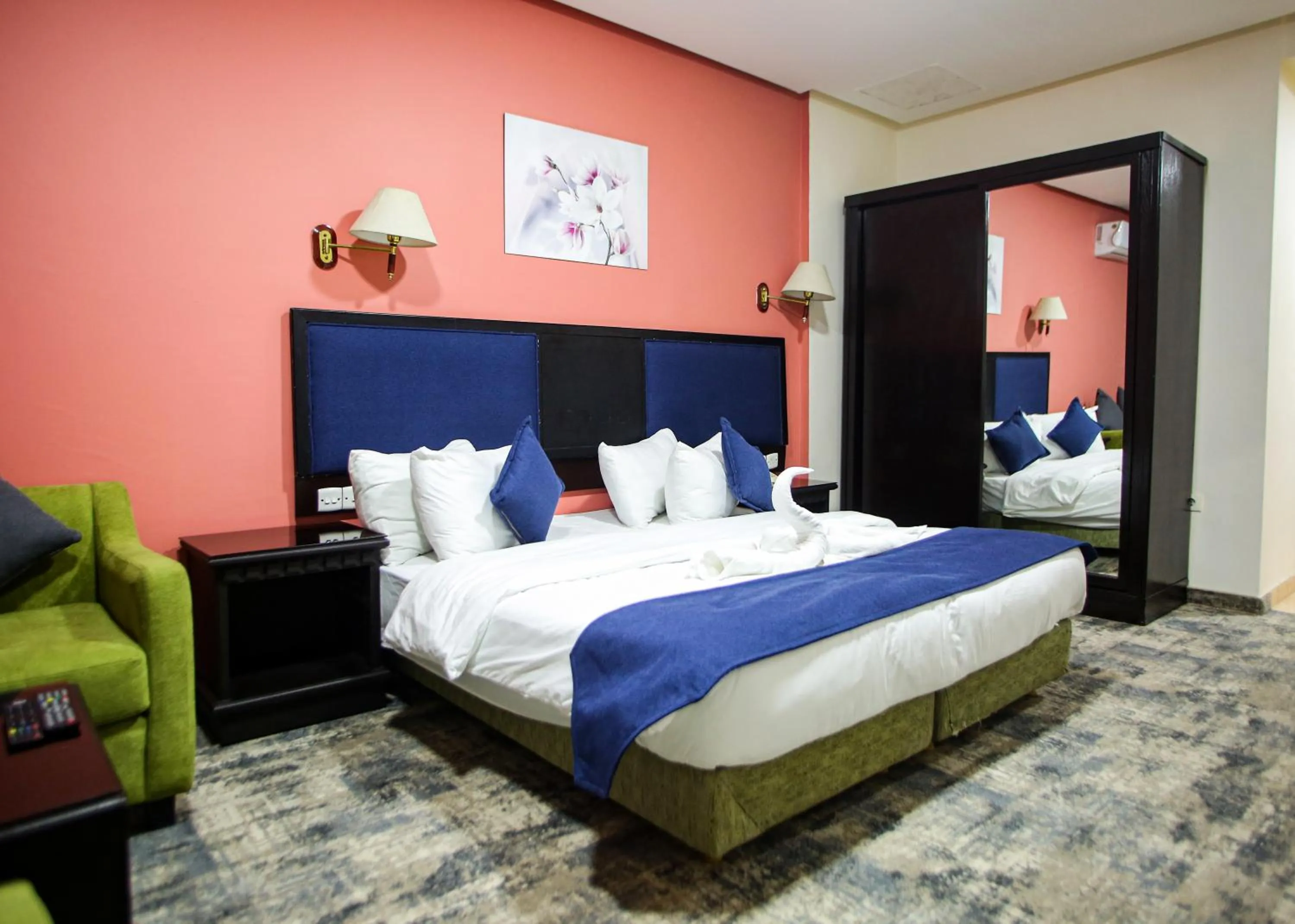 Bed in Seraj Amman Hotel