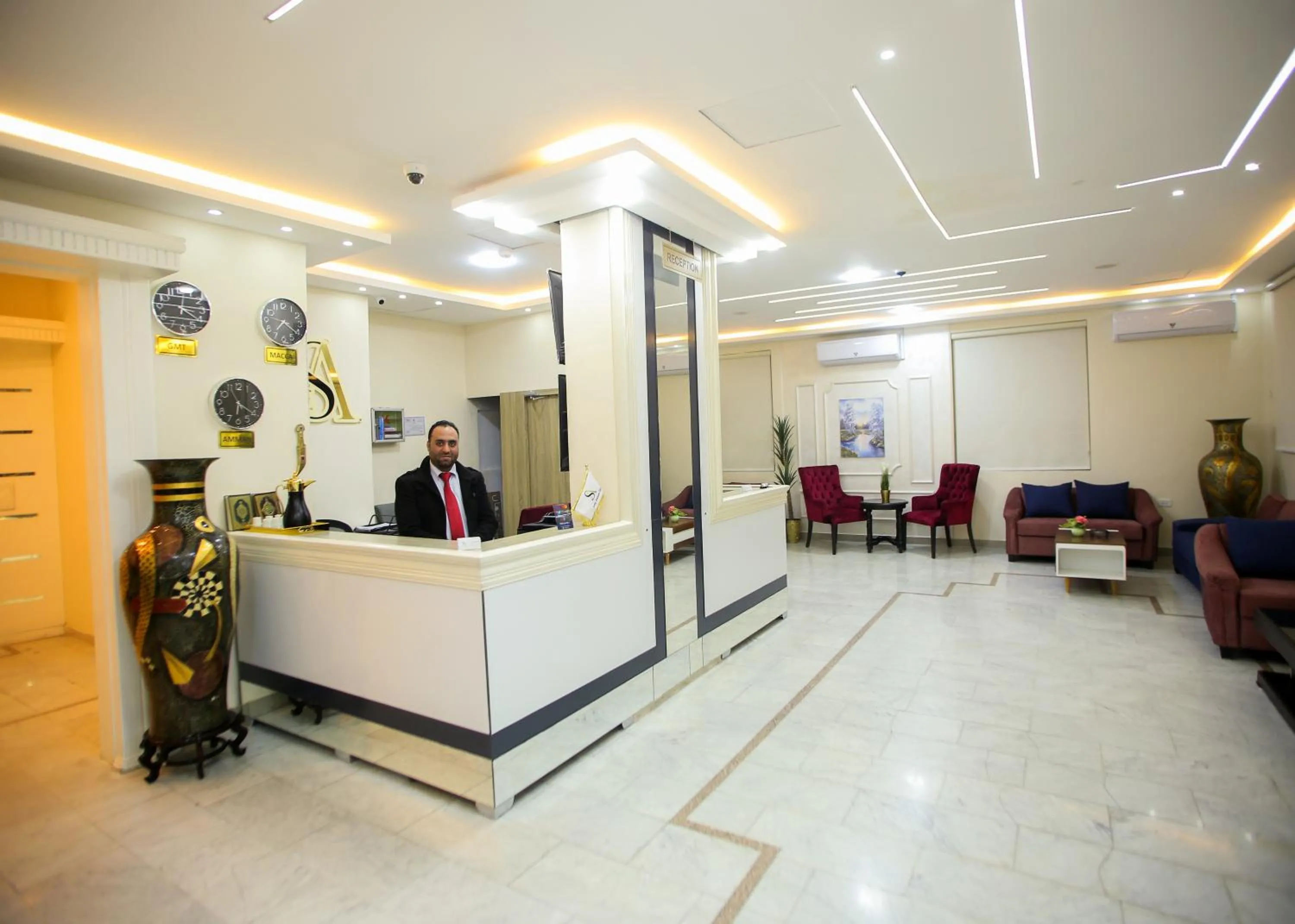 People in Seraj Amman Hotel