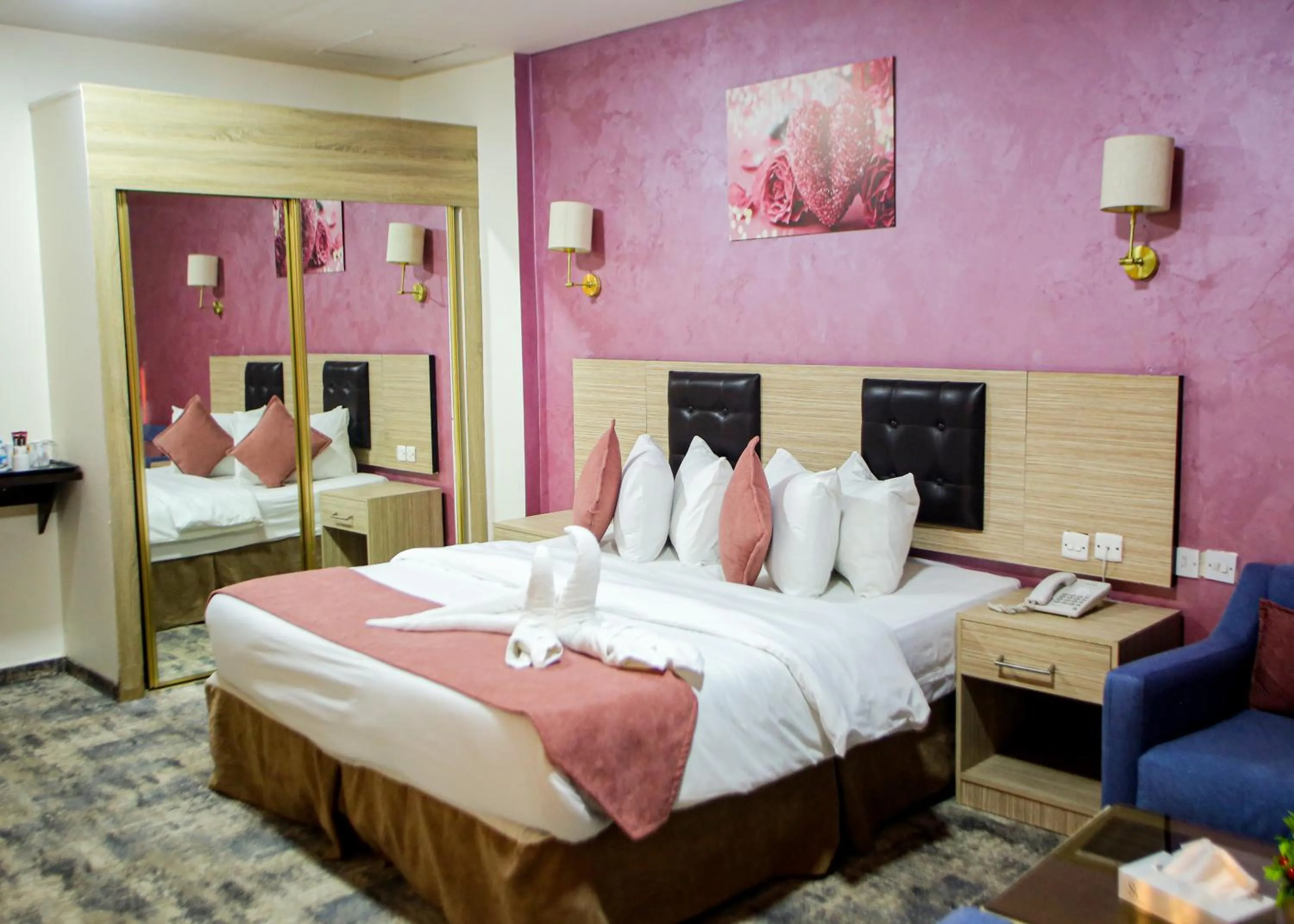 Bed in Seraj Amman Hotel