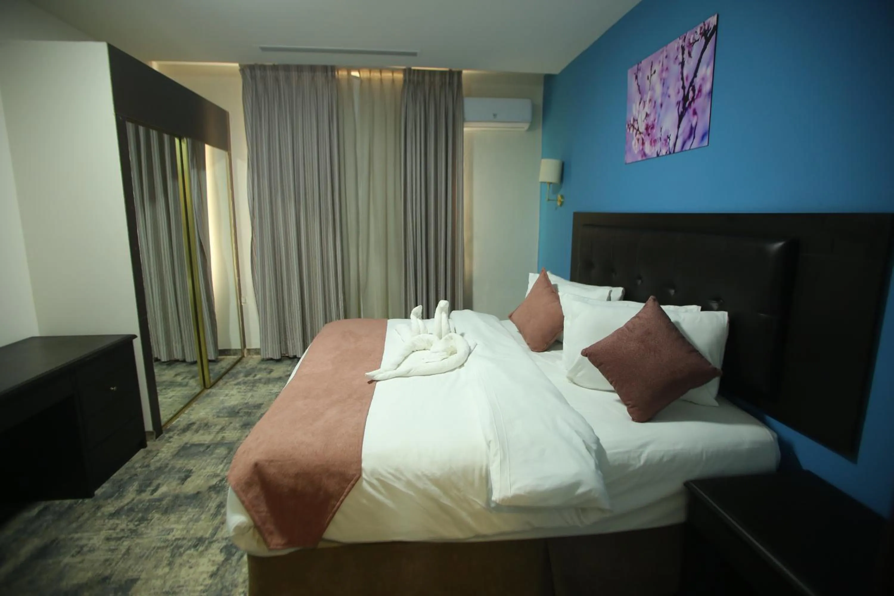 Bed in Seraj Amman Hotel