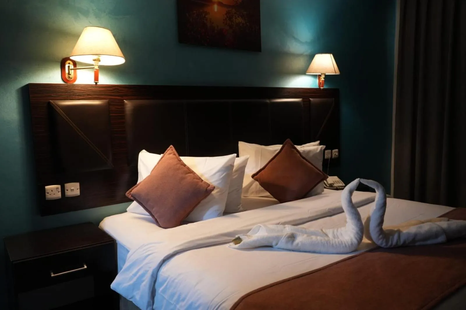 Bed in Seraj Amman Hotel