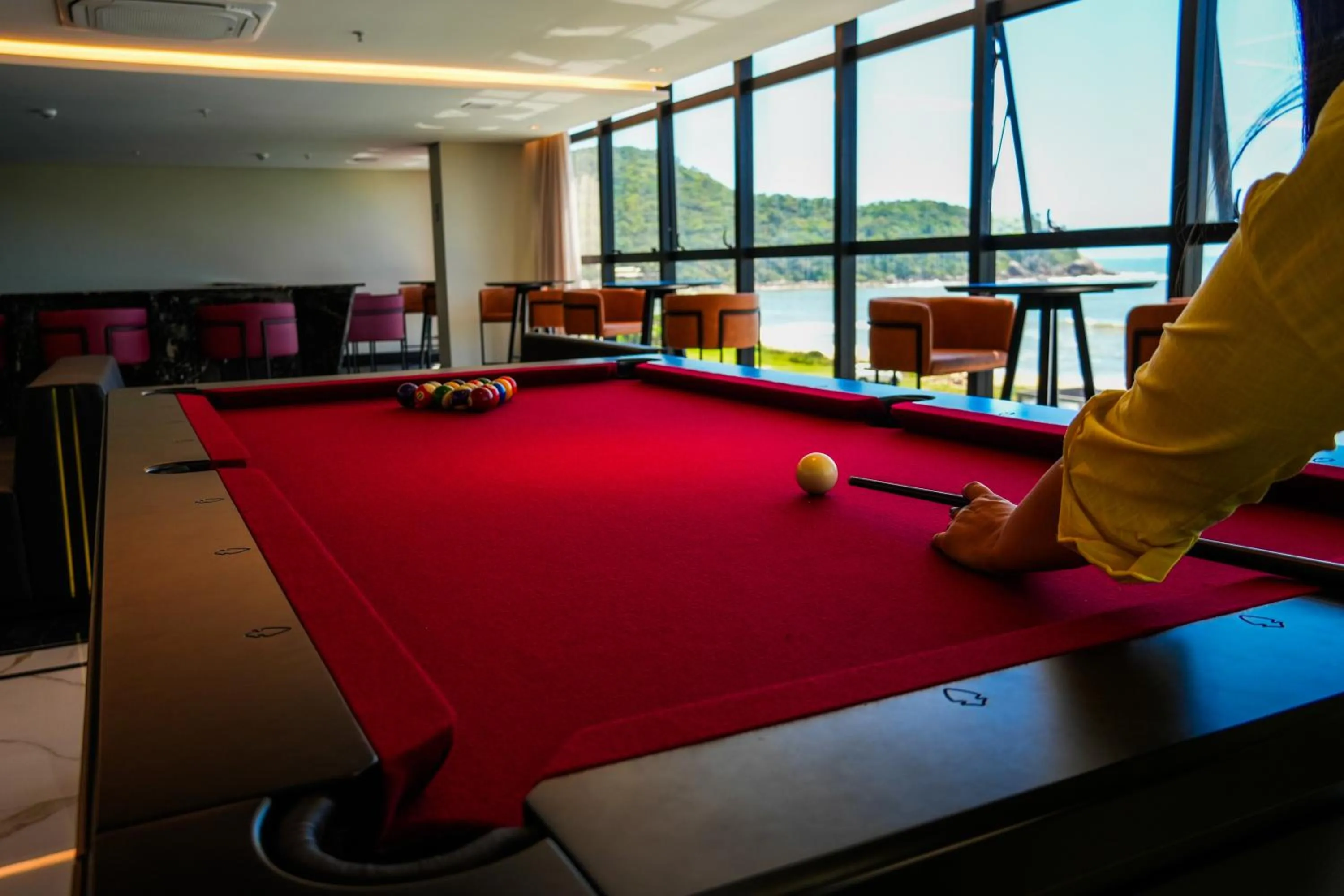 Lounge or bar in Blue Sea Hotel