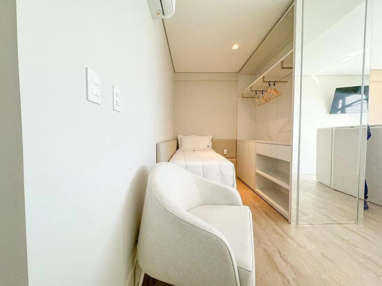 Bed in Blue Sea Hotel