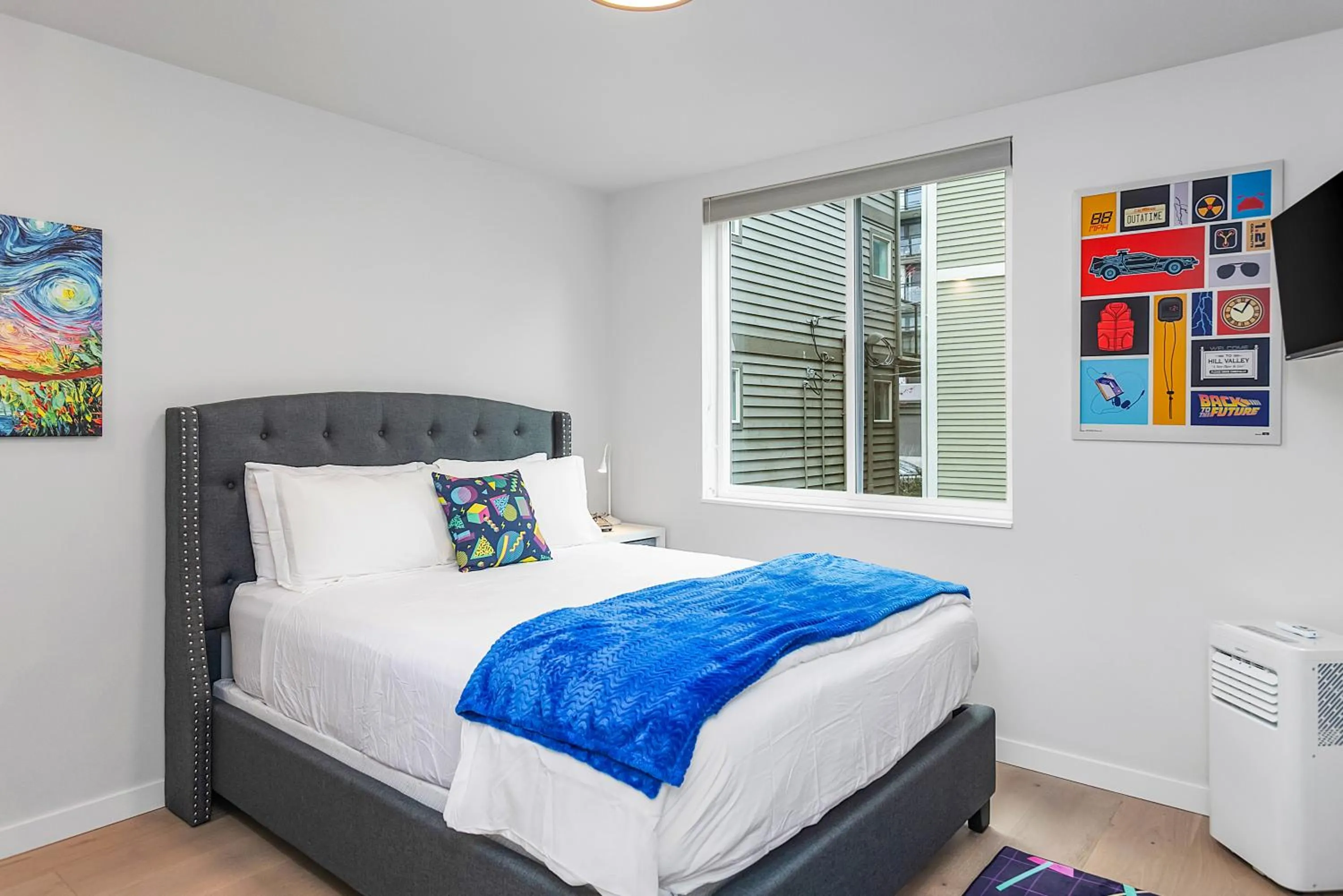 Bed in Back to The Future Sweet Suites