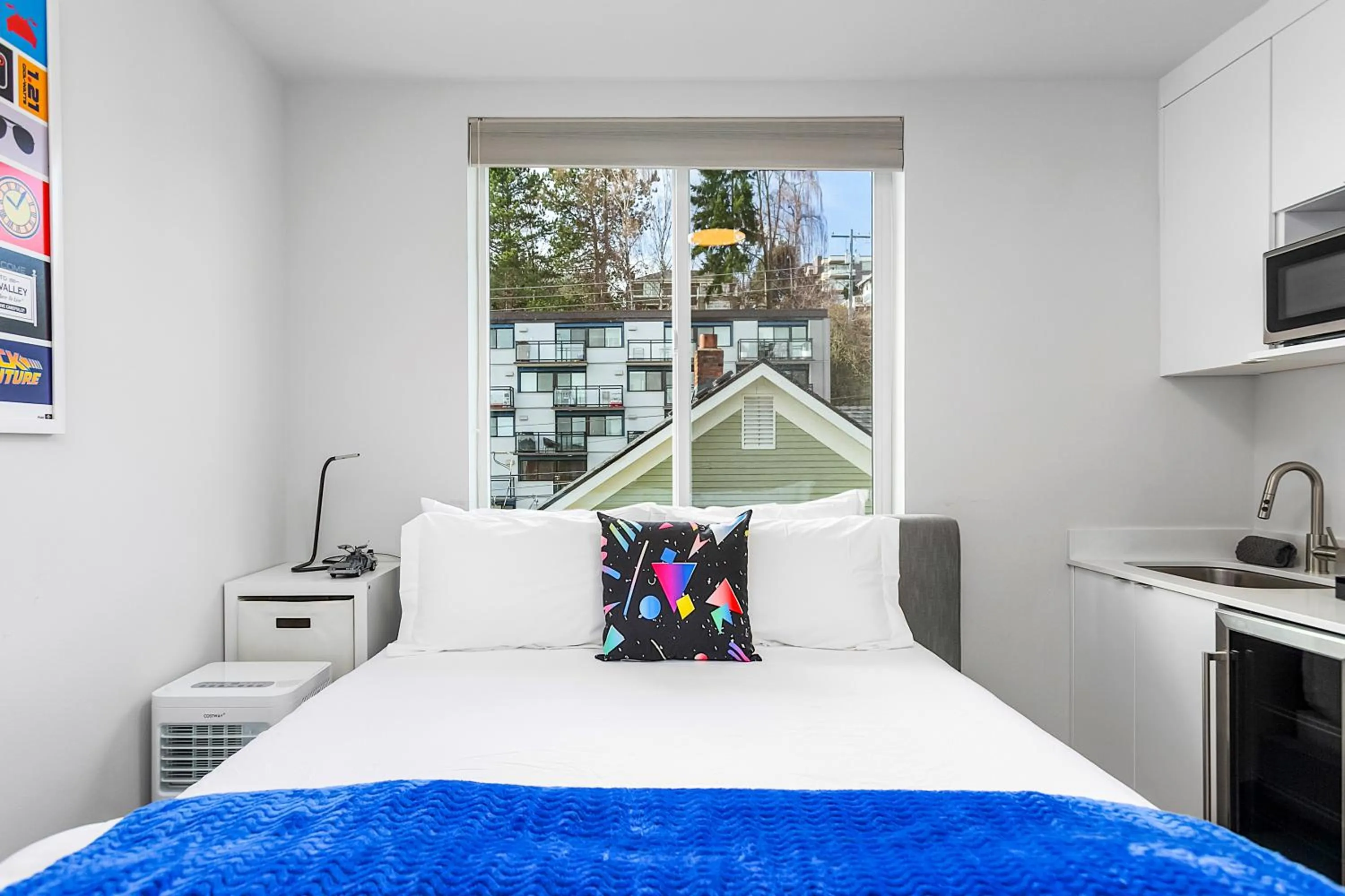 Bed in Back to The Future Sweet Suites