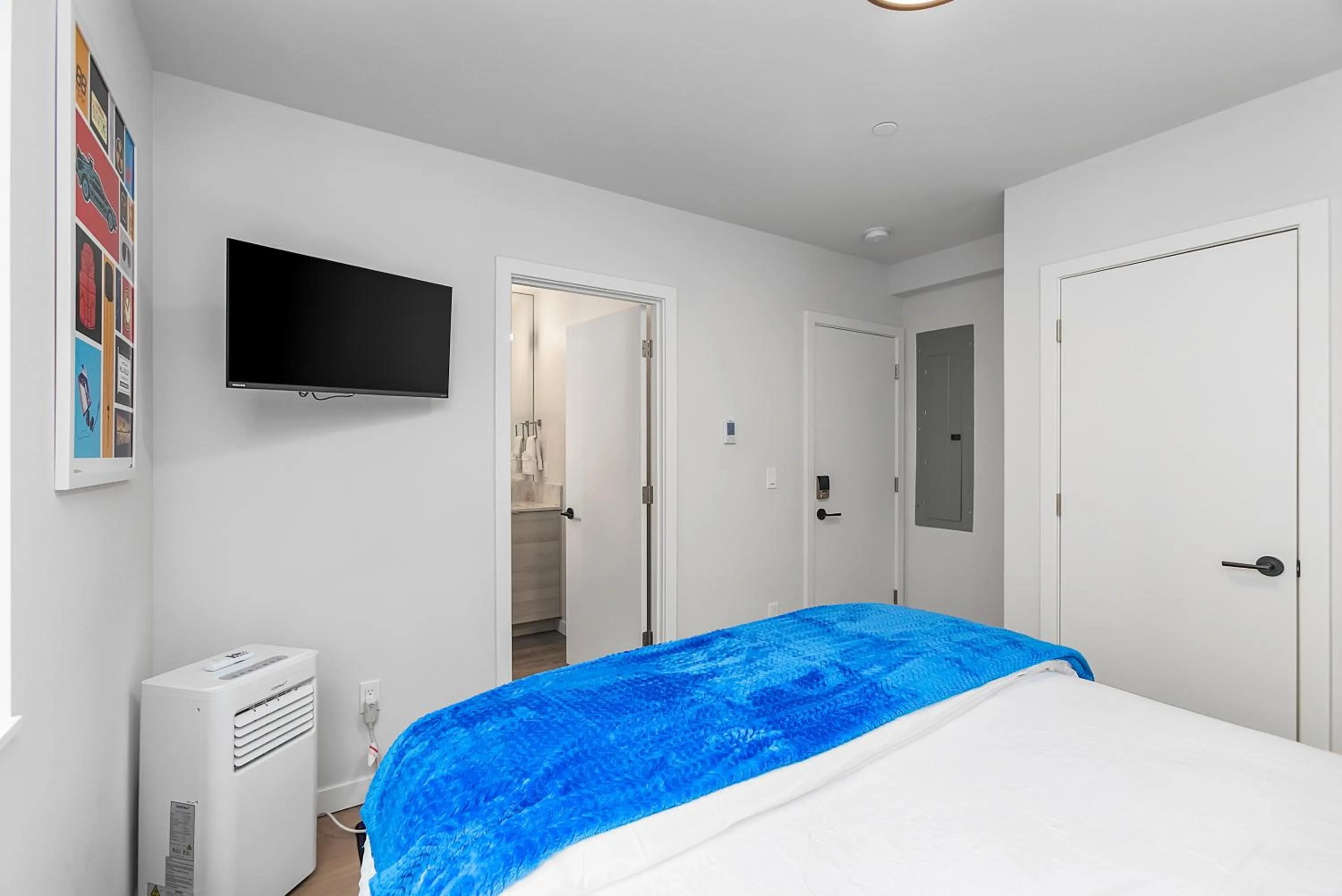 Bed in Back to The Future Sweet Suites