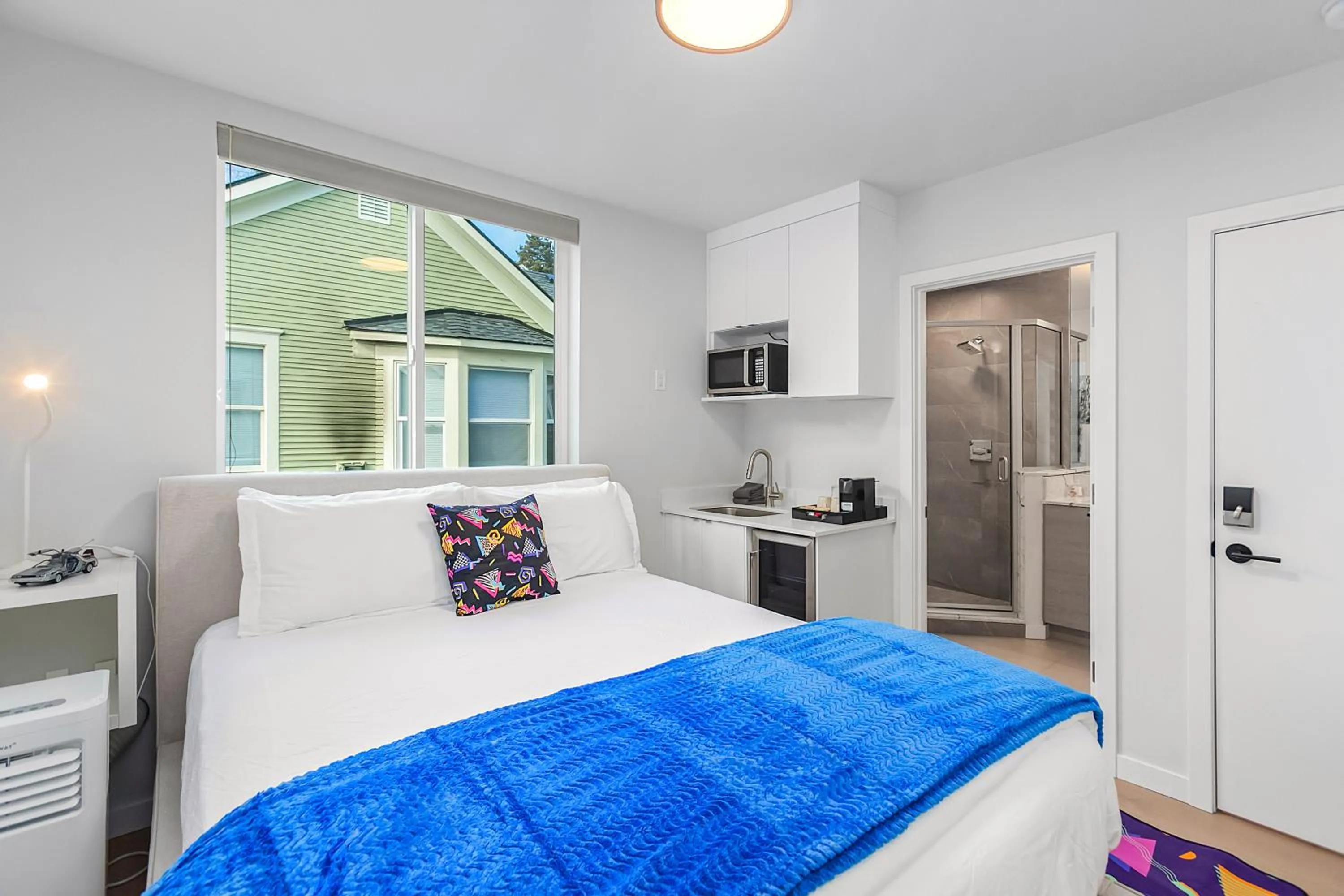 Bed in Back to The Future Sweet Suites