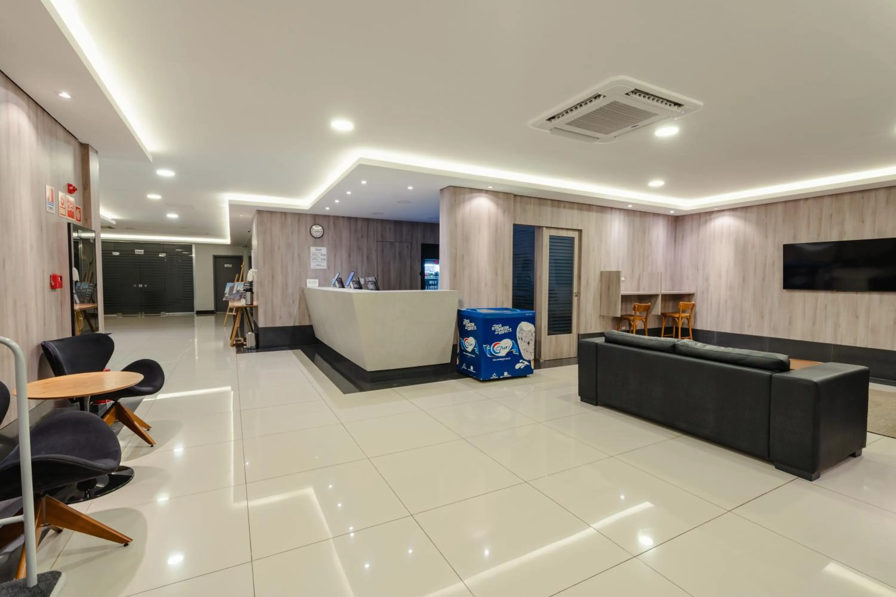 Lobby or reception in Hotel Caiuá Express Umuarama