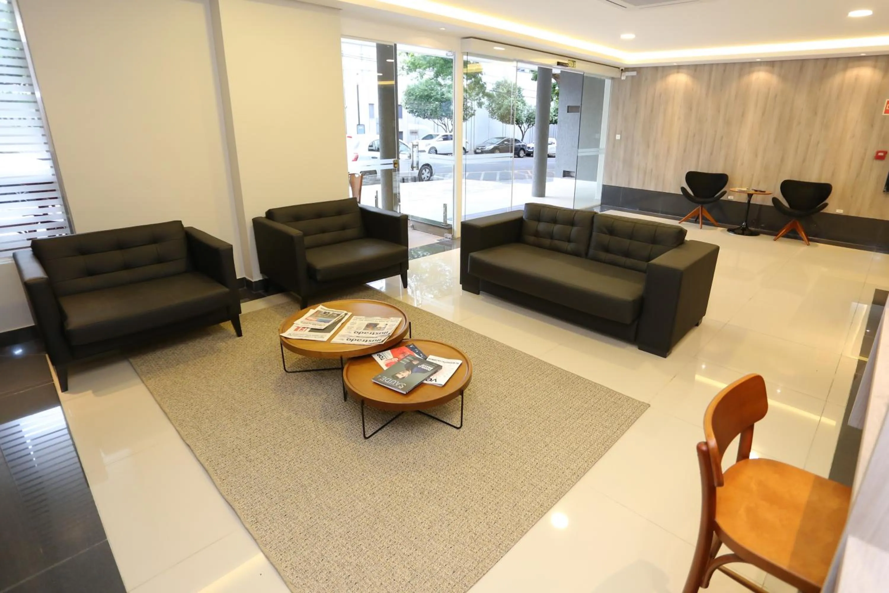 Living room in Hotel Caiuá Express Umuarama