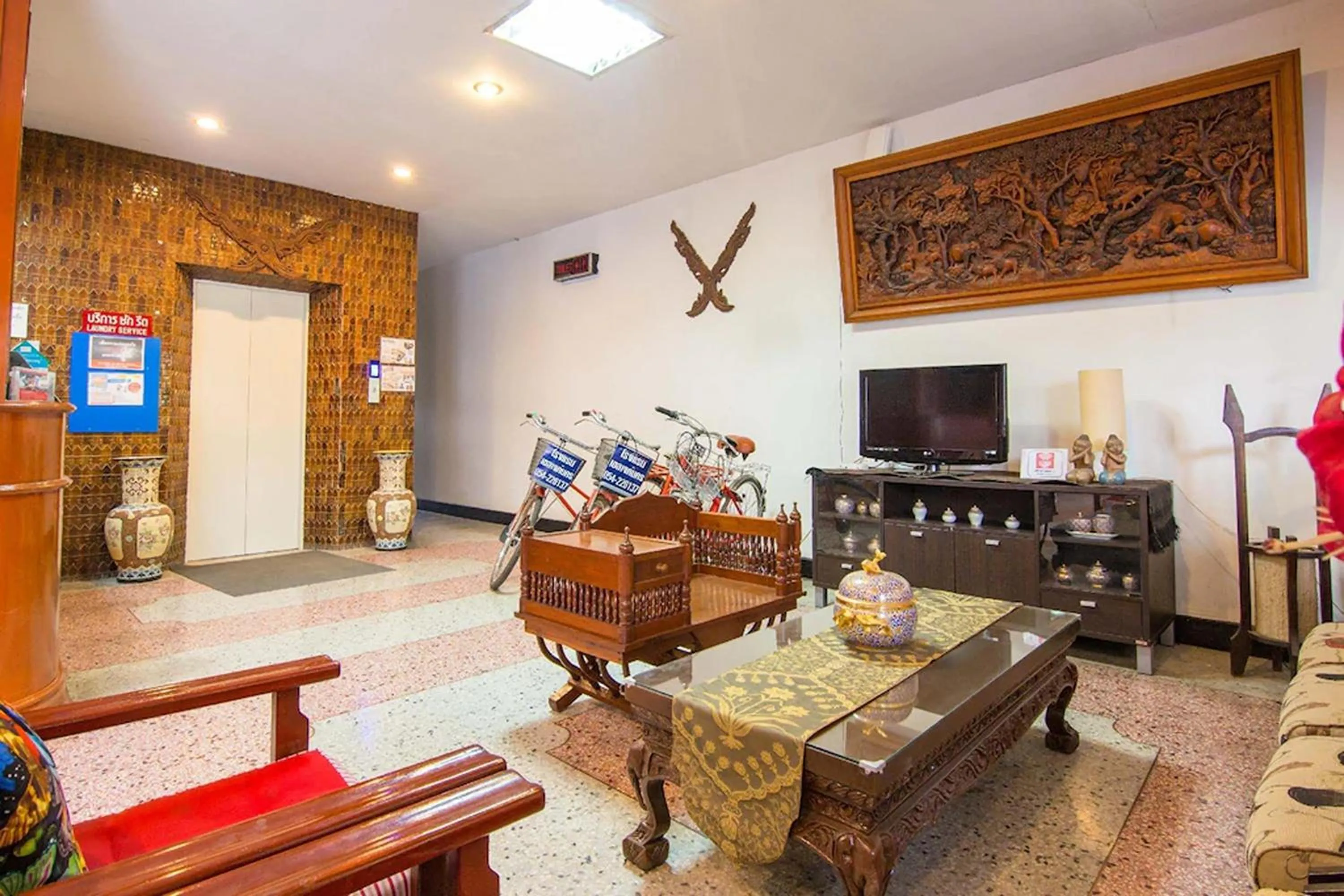 Lobby or reception in Khelang Nakorn Hotel