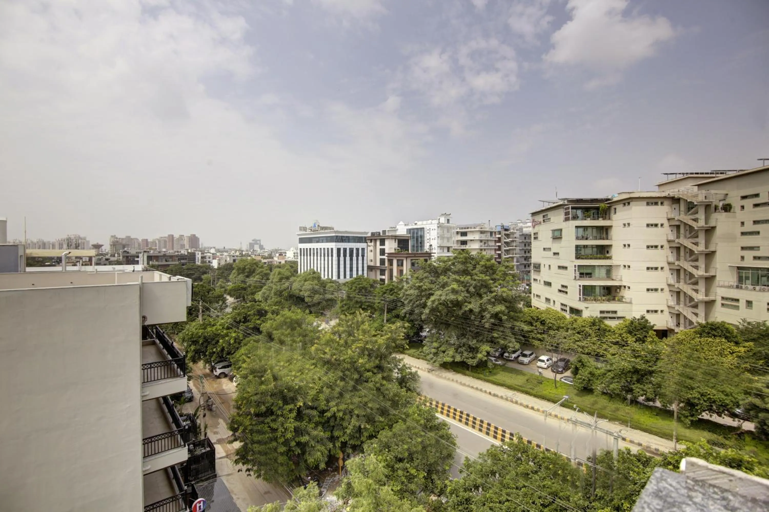 Property building in Hotel 91 Millennium Huda