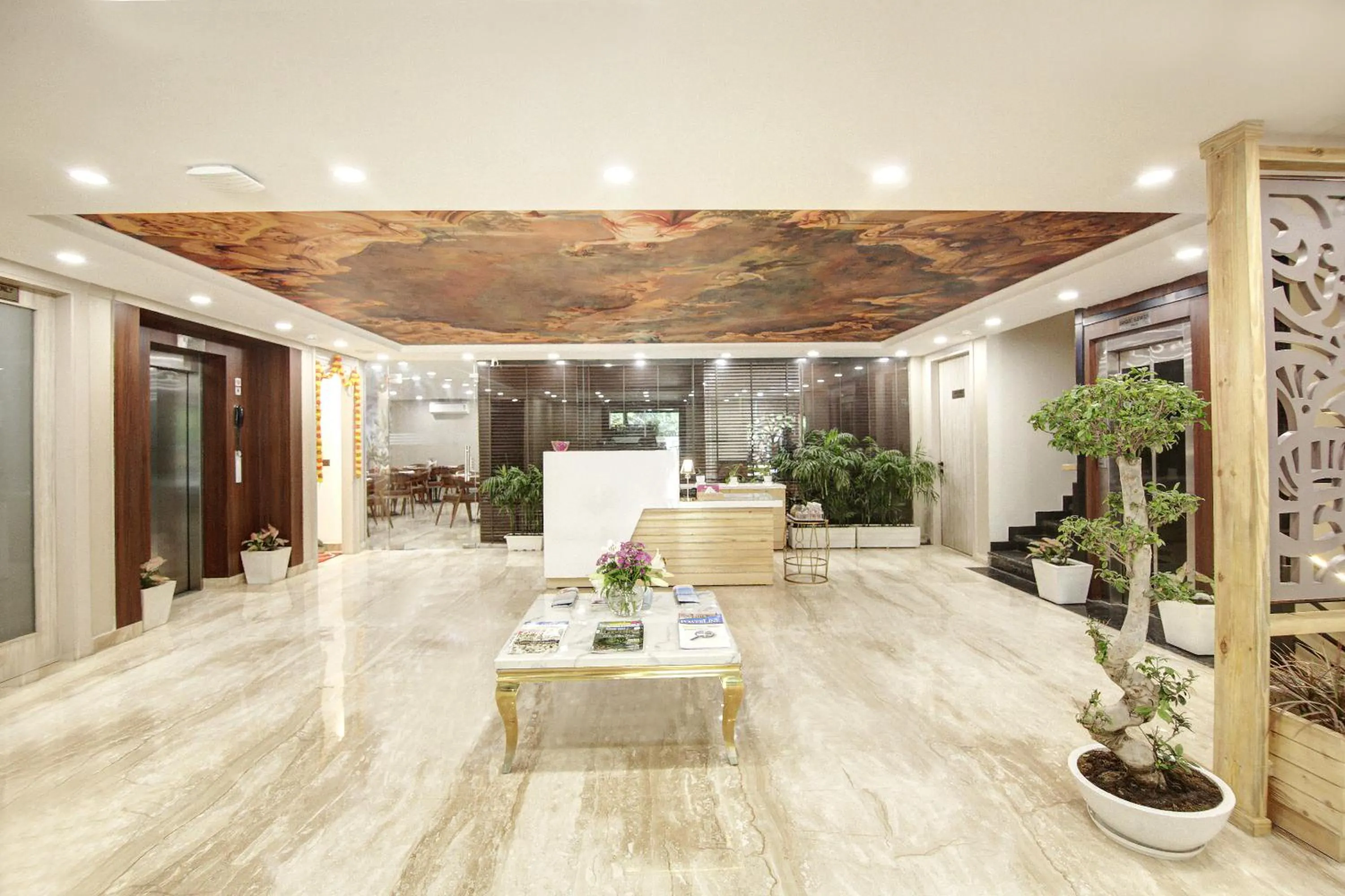 Property building in Hotel 91 Millennium Huda