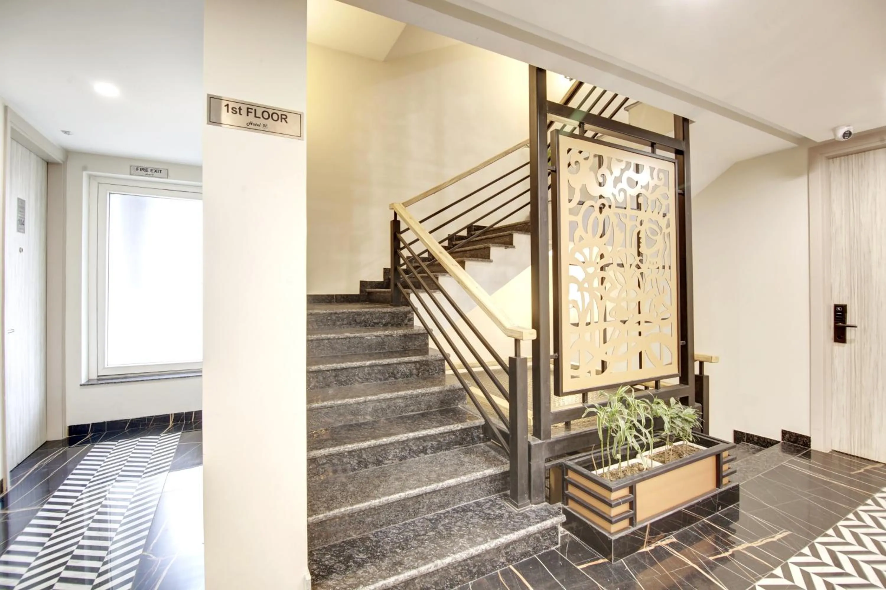 Property building in Hotel 91 Millennium Huda