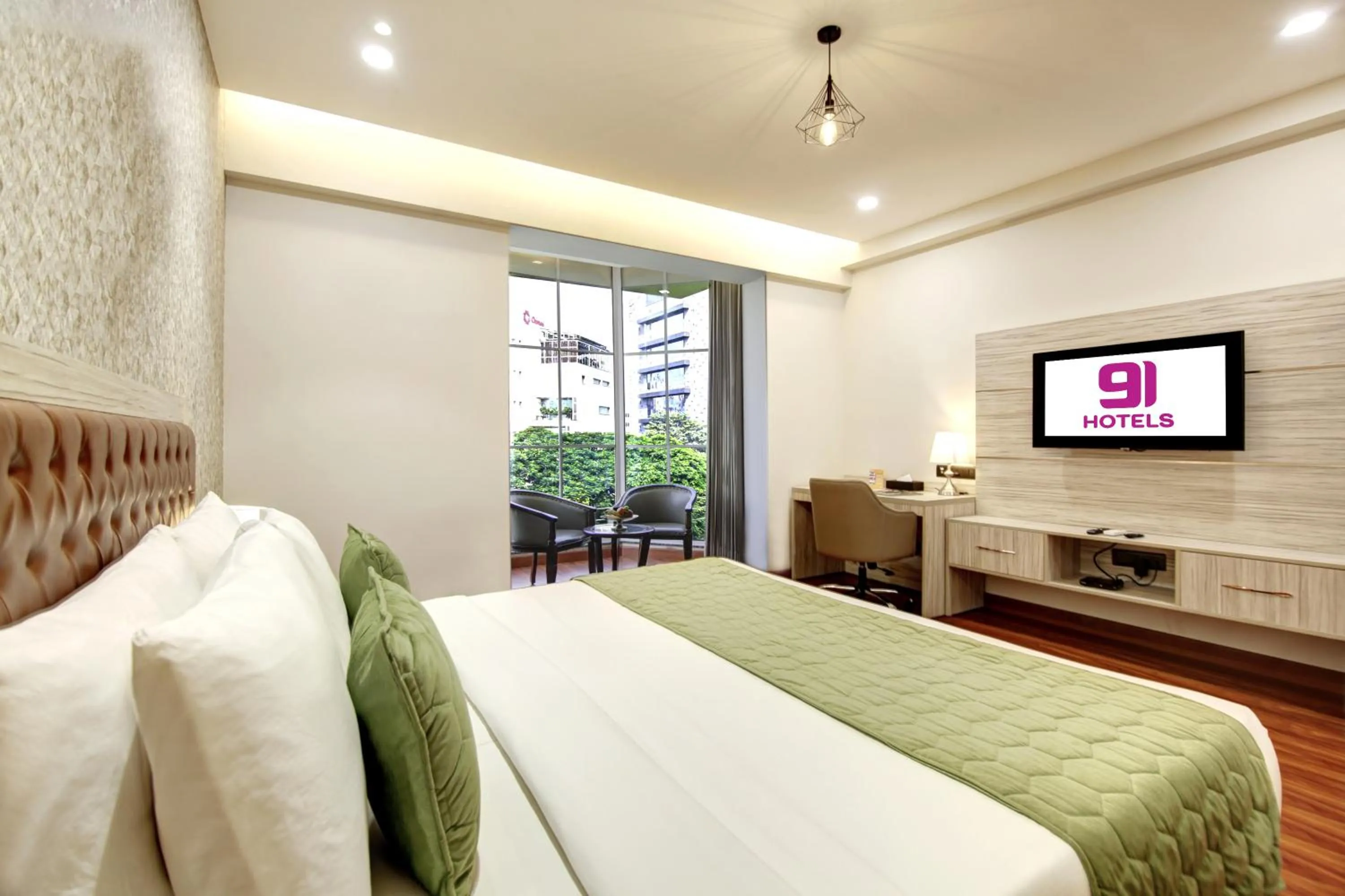 Bed in Hotel 91 Millennium Huda