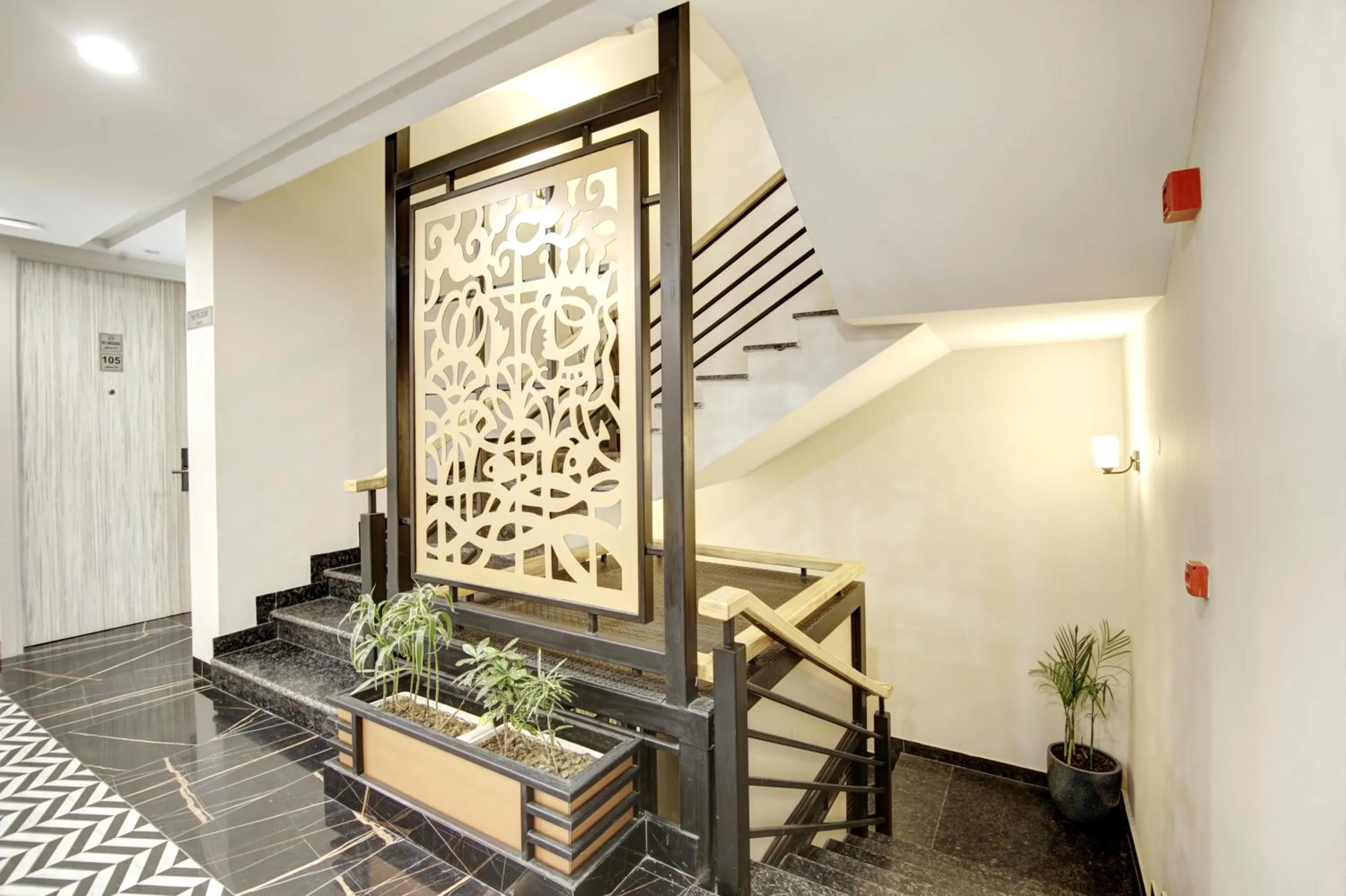 Property building in Hotel 91 Millennium Huda