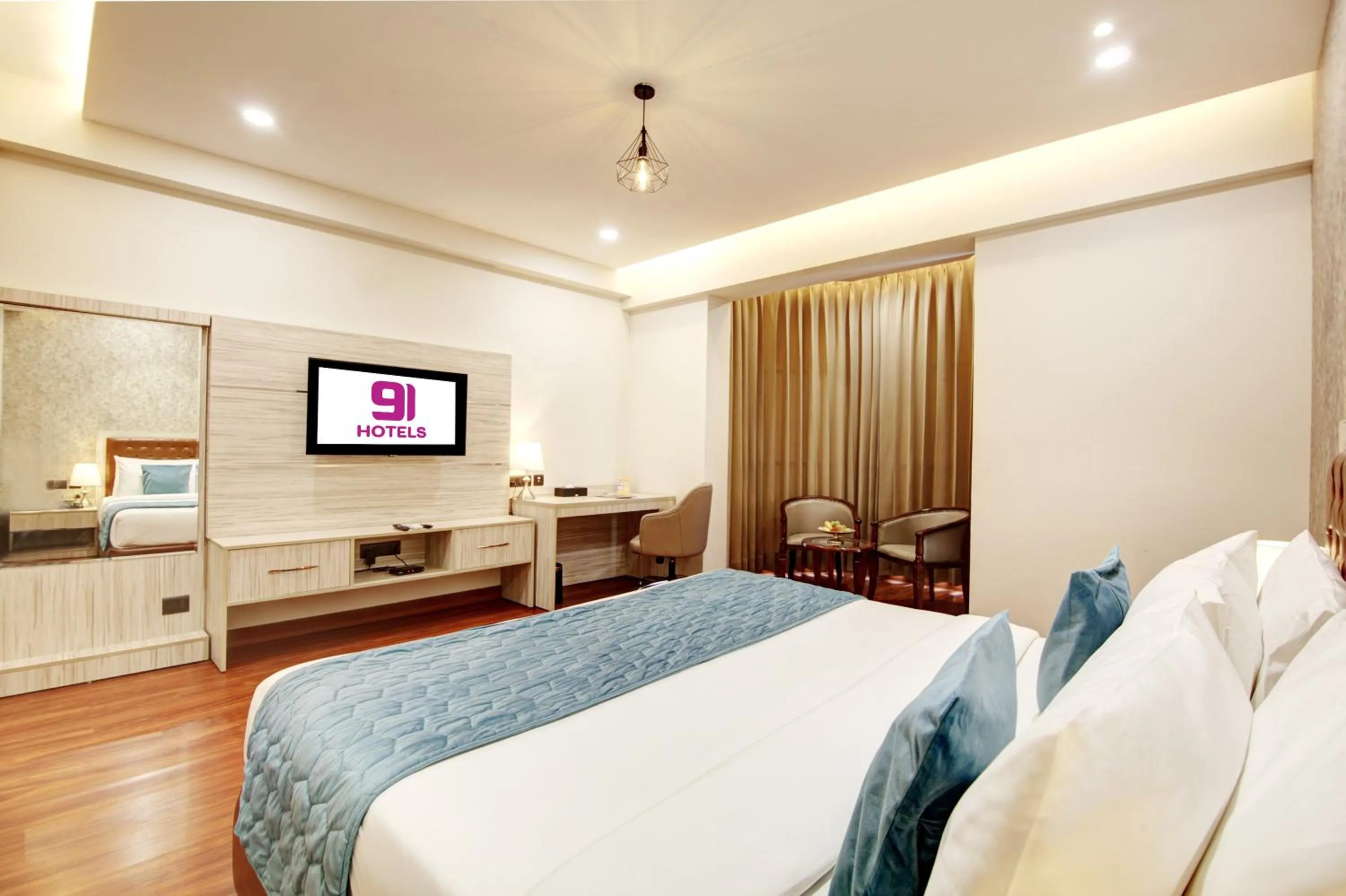 Bed in Hotel 91 Millennium Huda