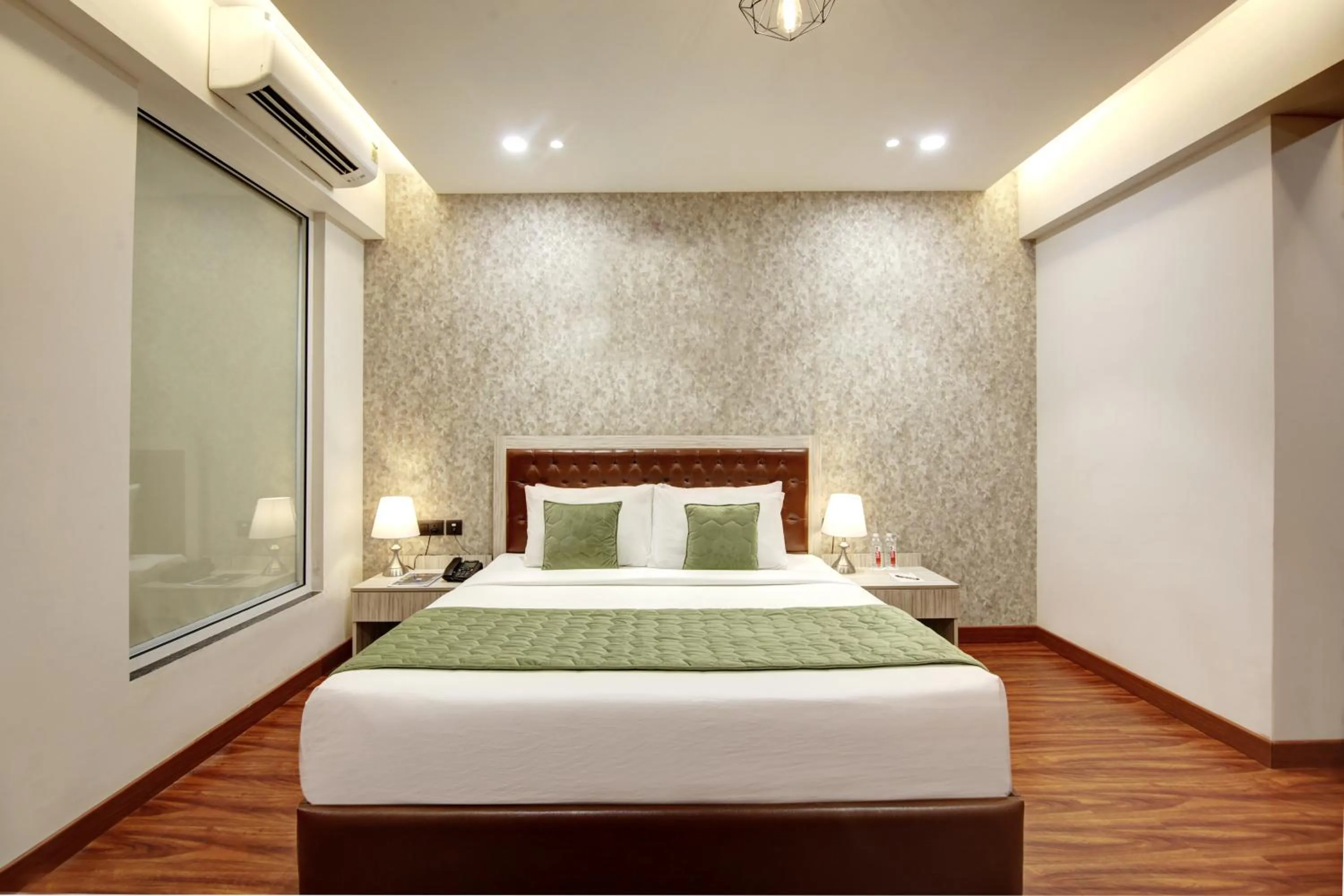 Bed in Hotel 91 Millennium Huda