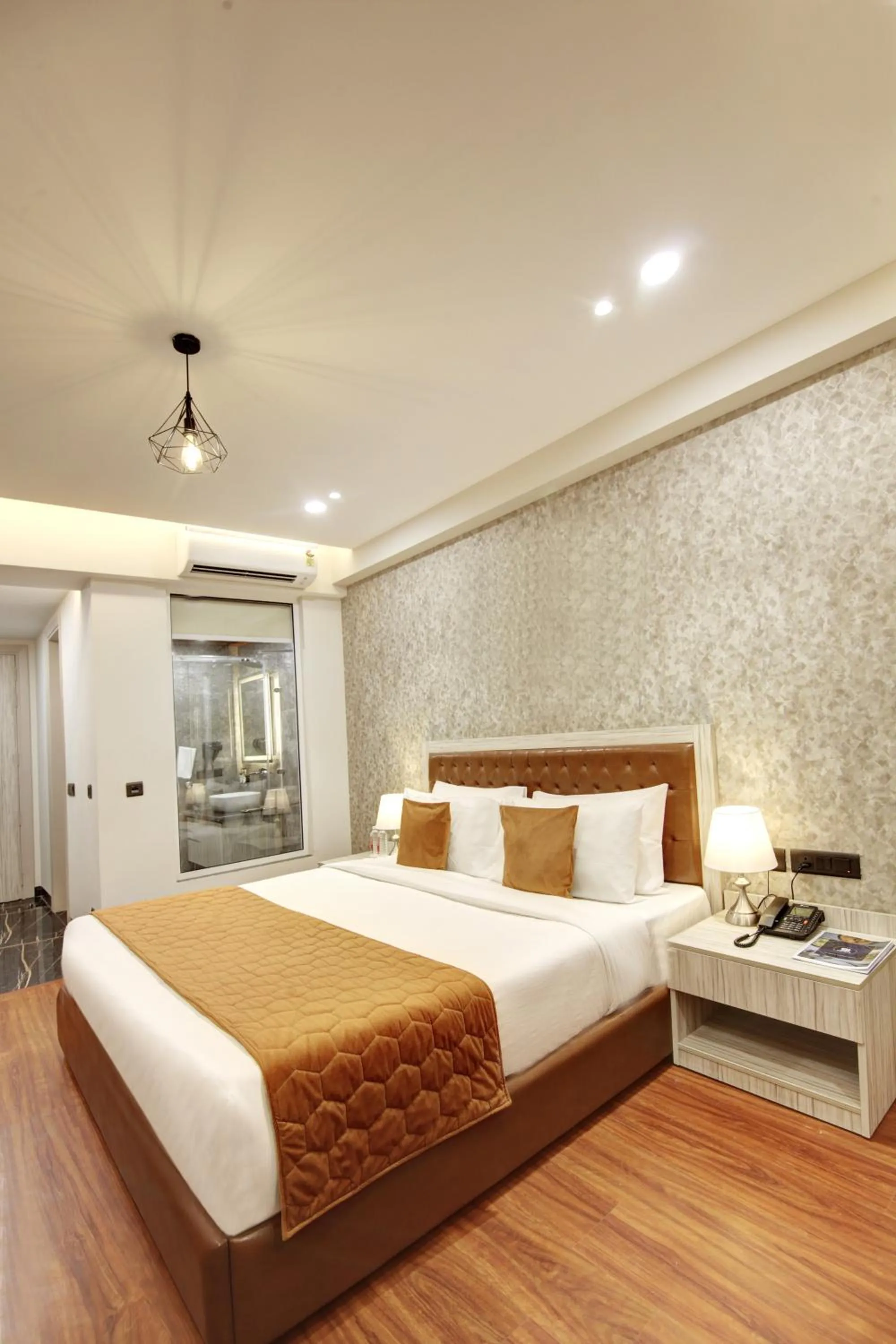 Bed in Hotel 91 Millennium Huda