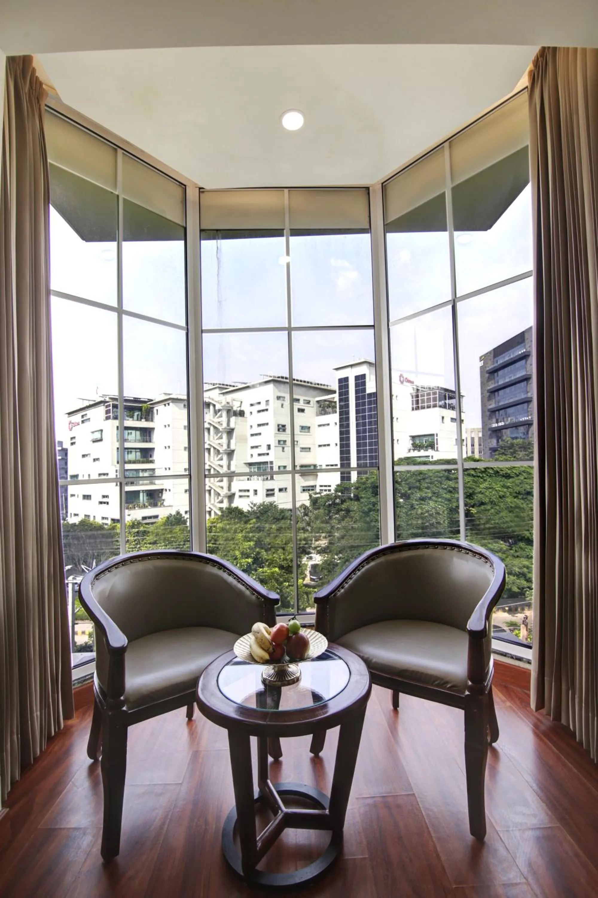 Seating area in Hotel 91 Millennium Huda