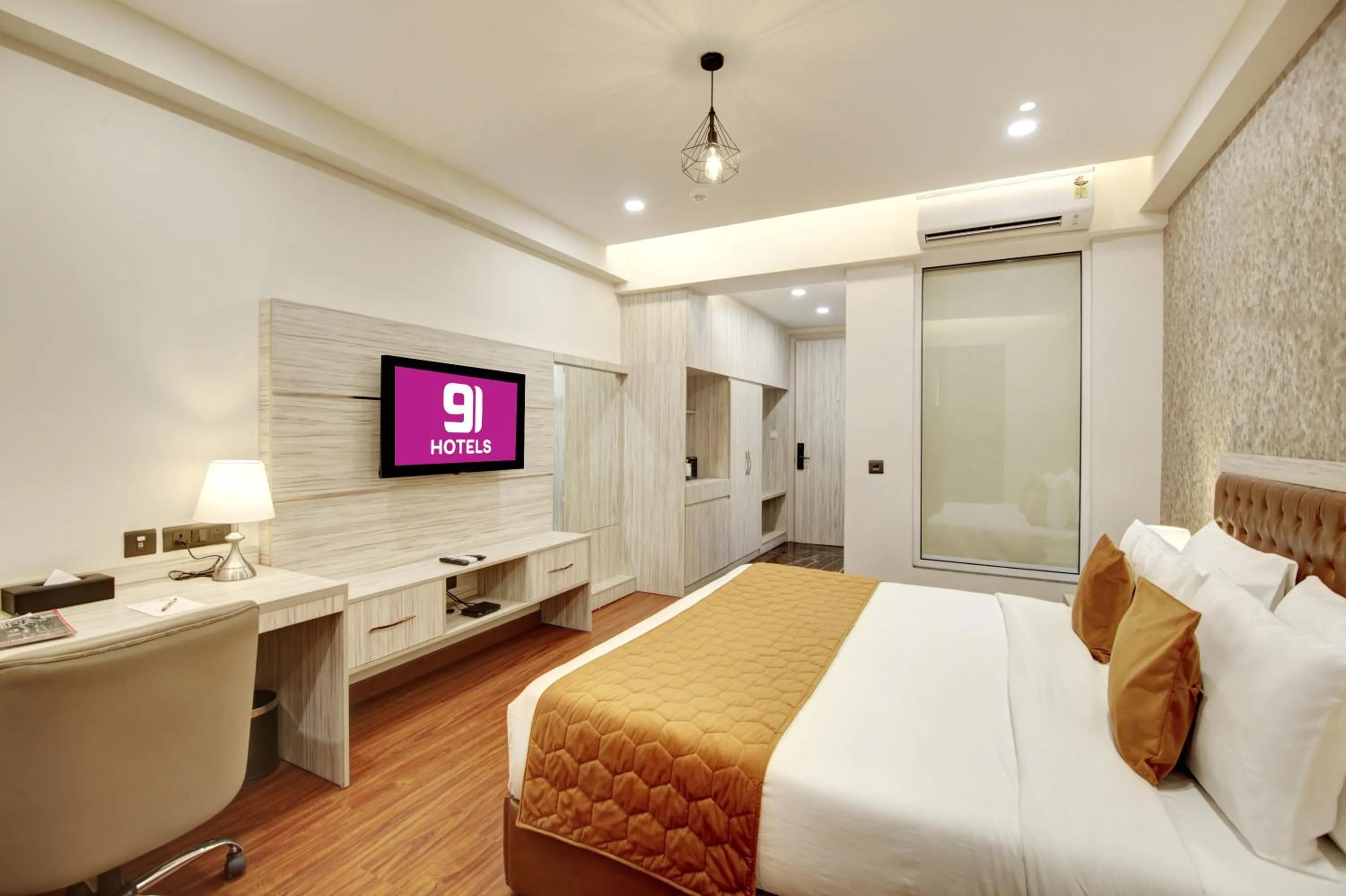 Bed in Hotel 91 Millennium Huda