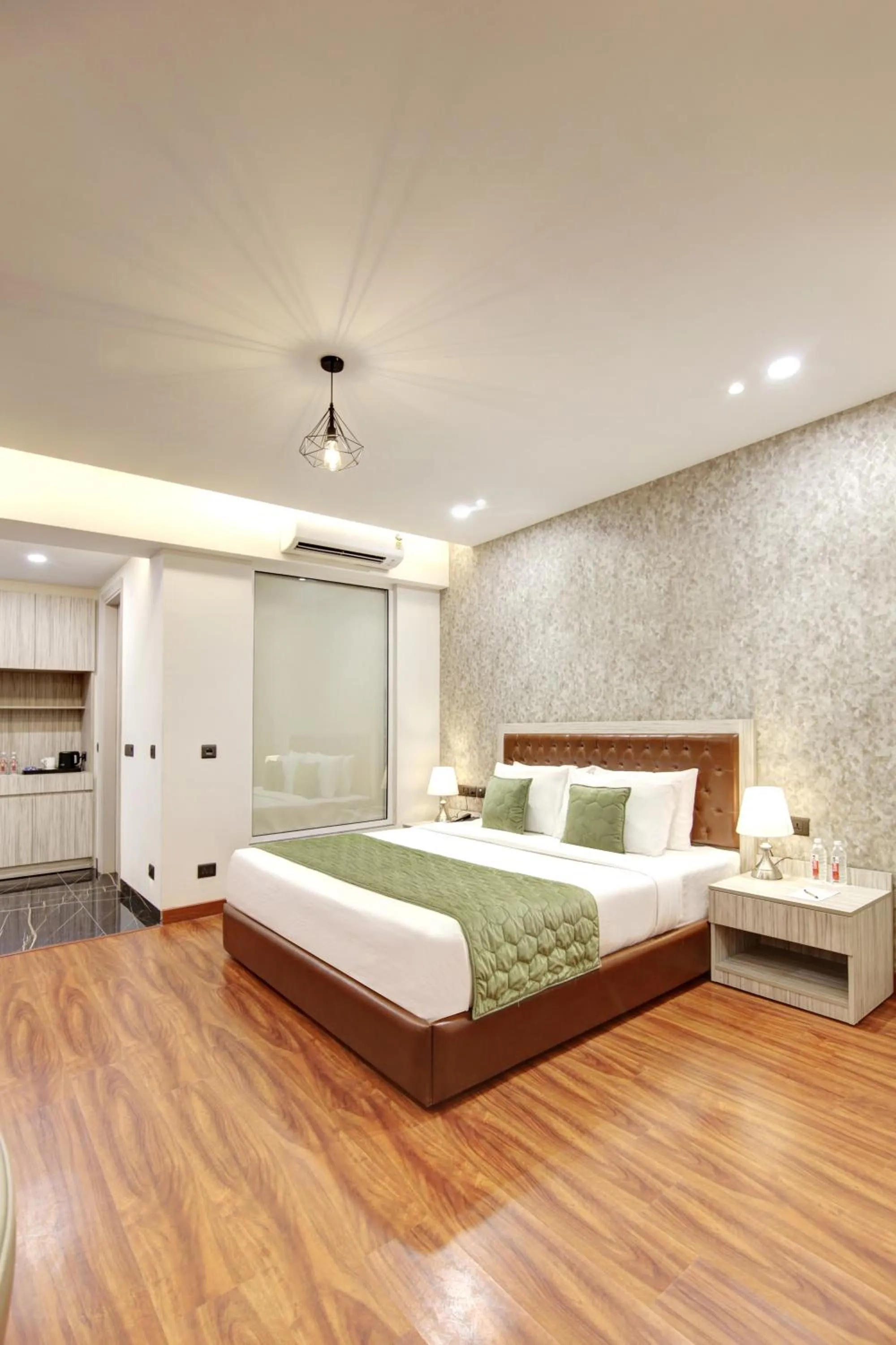 Bed in Hotel 91 Millennium Huda