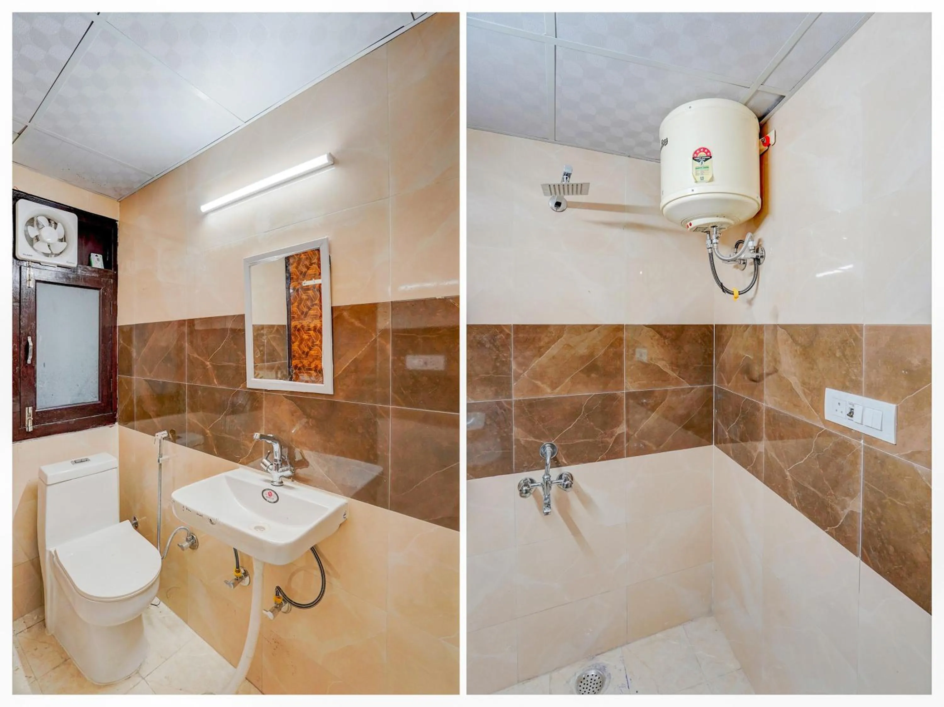 Bathroom in Hotel O The Moon