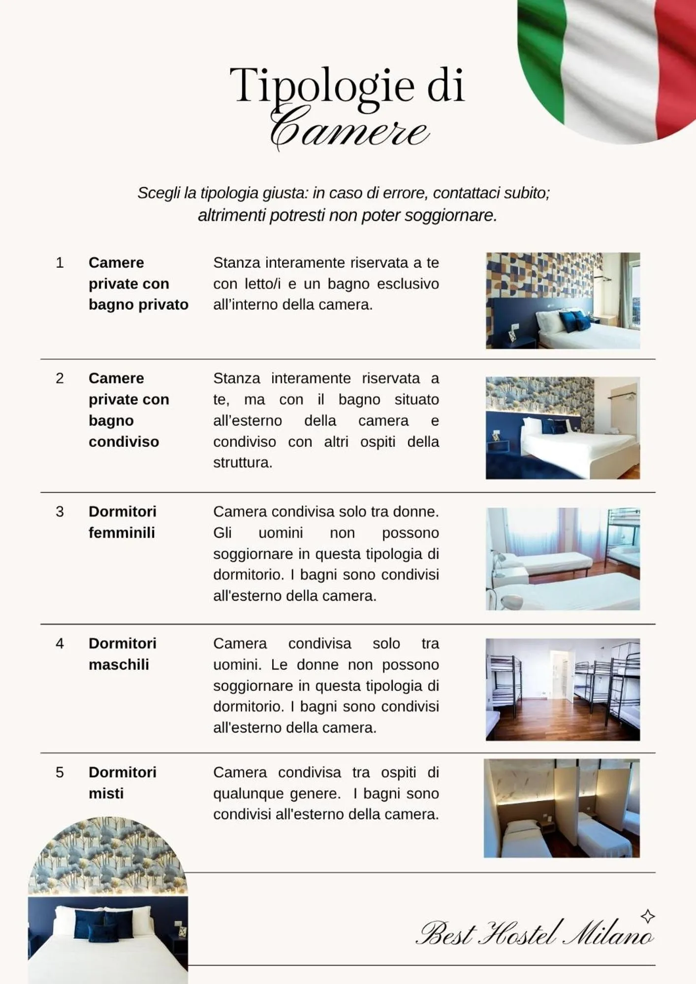 B&B Best Hostel Milano