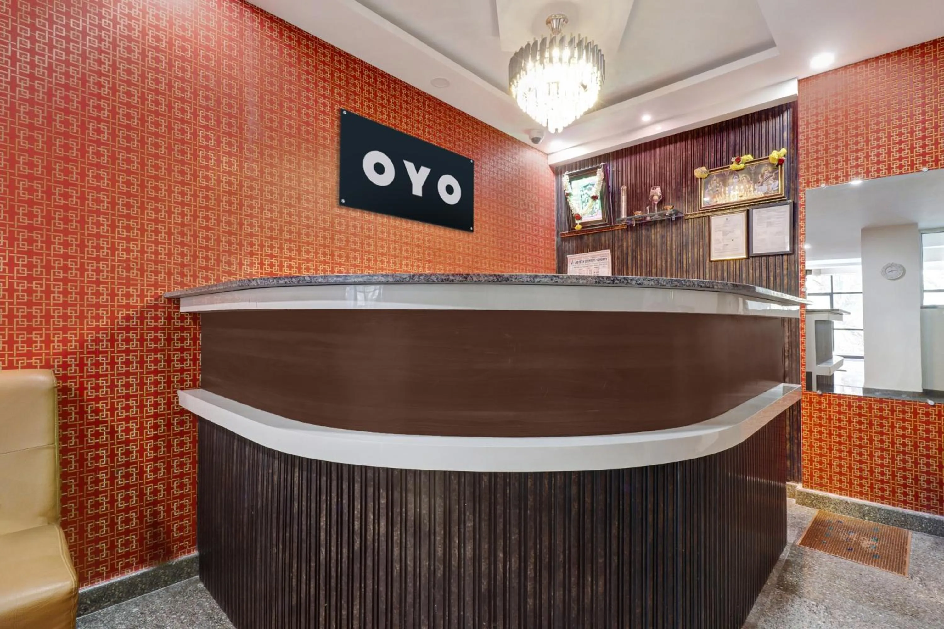 Lobby or reception in Hotel O J.K. Suites & Rooms