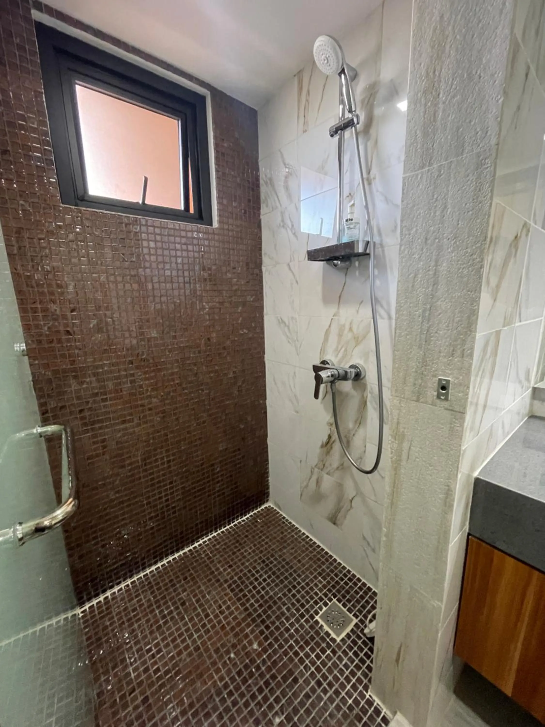 Shower in The Millas Hostel