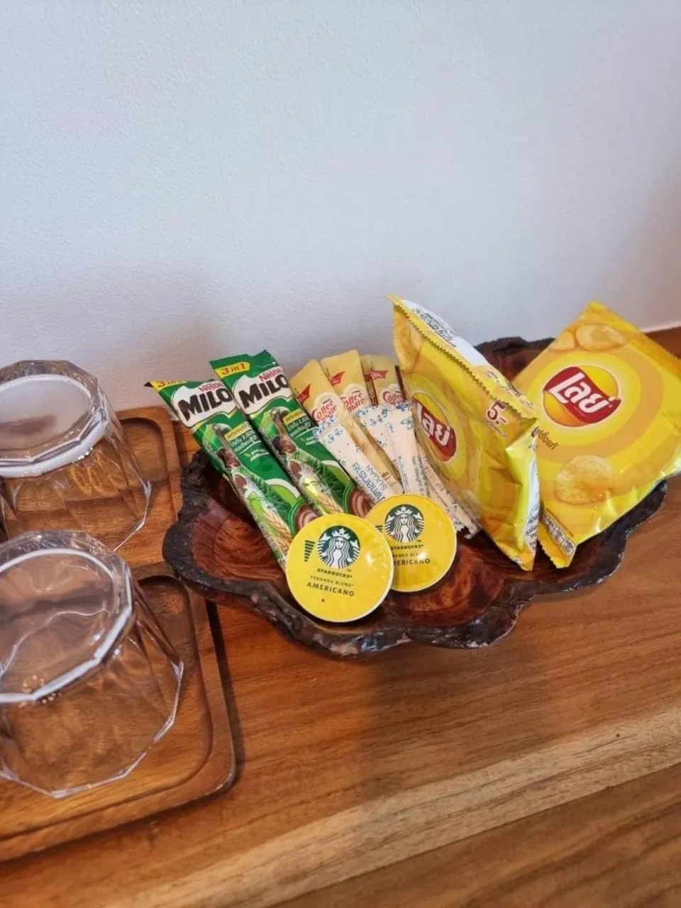 minibar in Hotel Villa AoKhanom Beachfront