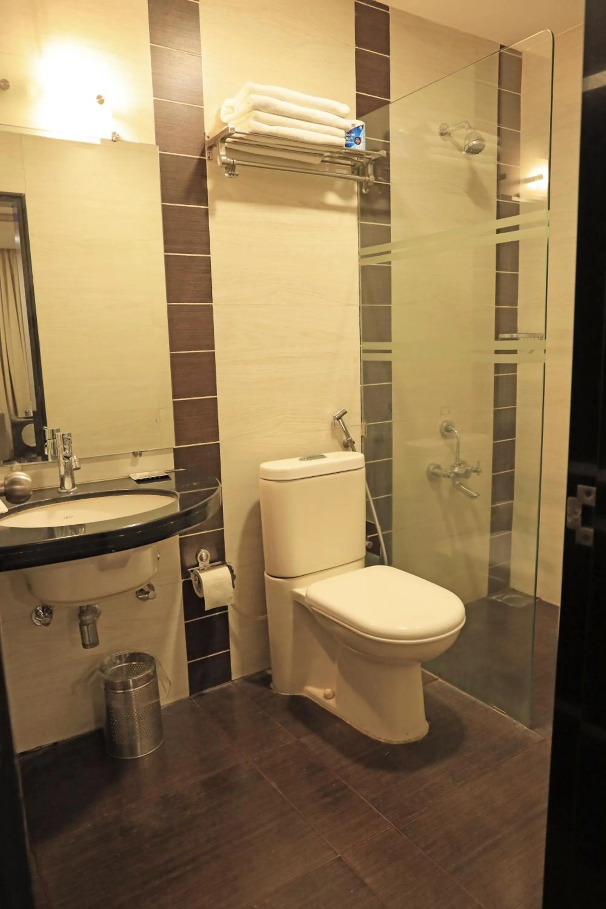 Bathroom in Click Hotel Yuvraj