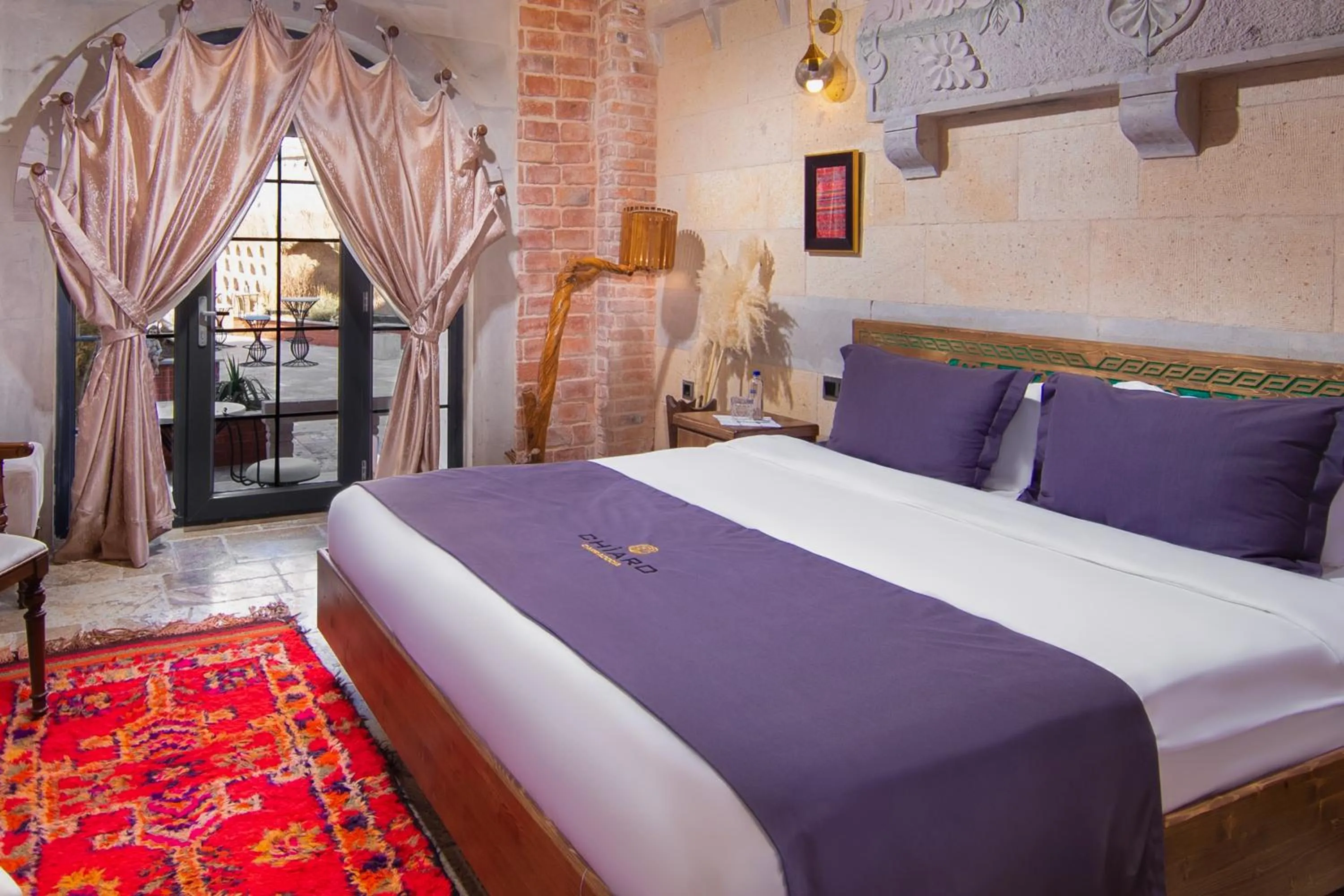 Photo of the whole room, Bed in Cappadocia Chiaro