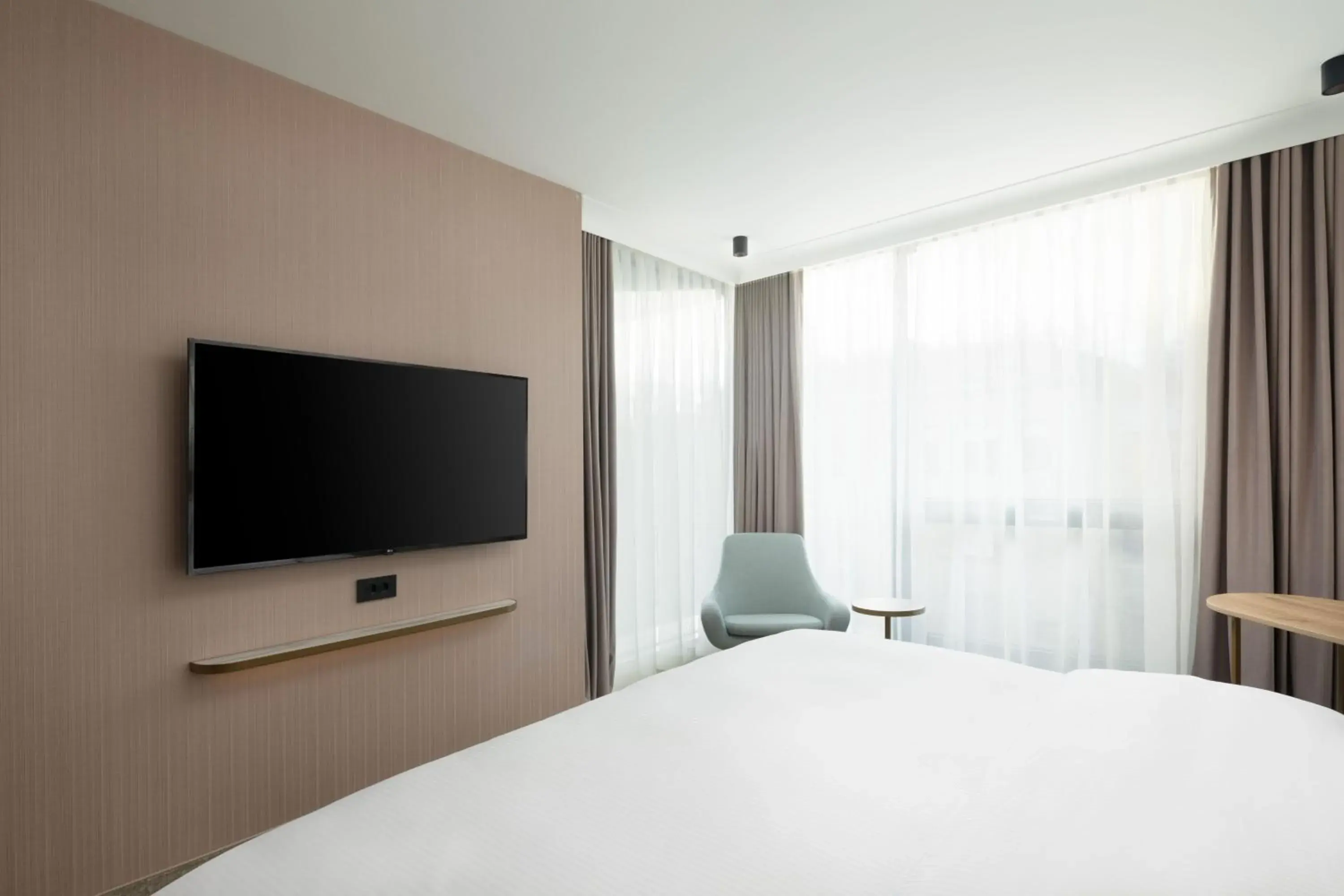 Superior King Room with City View in Courtyard by Marriott Cluj - Napoca Downtown Superior King Room with City View in Courtyard by Marriott Cluj - Napoca Downtown
