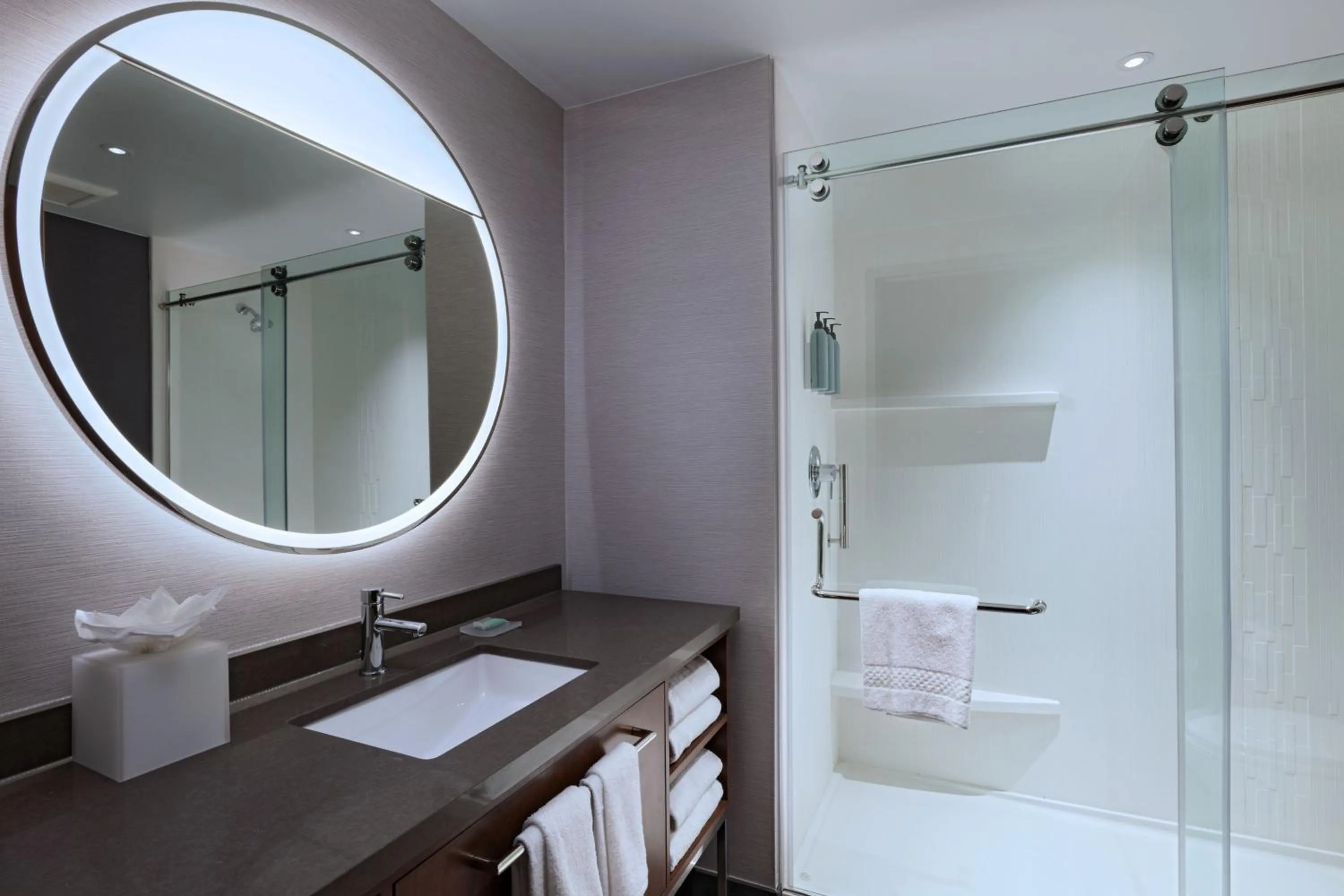 Bathroom in Courtyard by Marriott Dallas Frisco