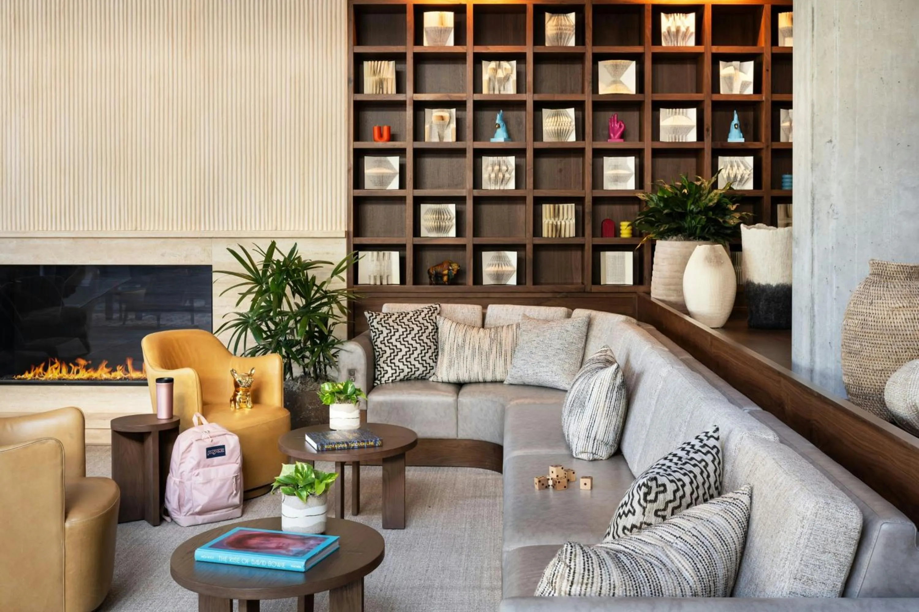 Lobby or reception in Moxy Boulder University