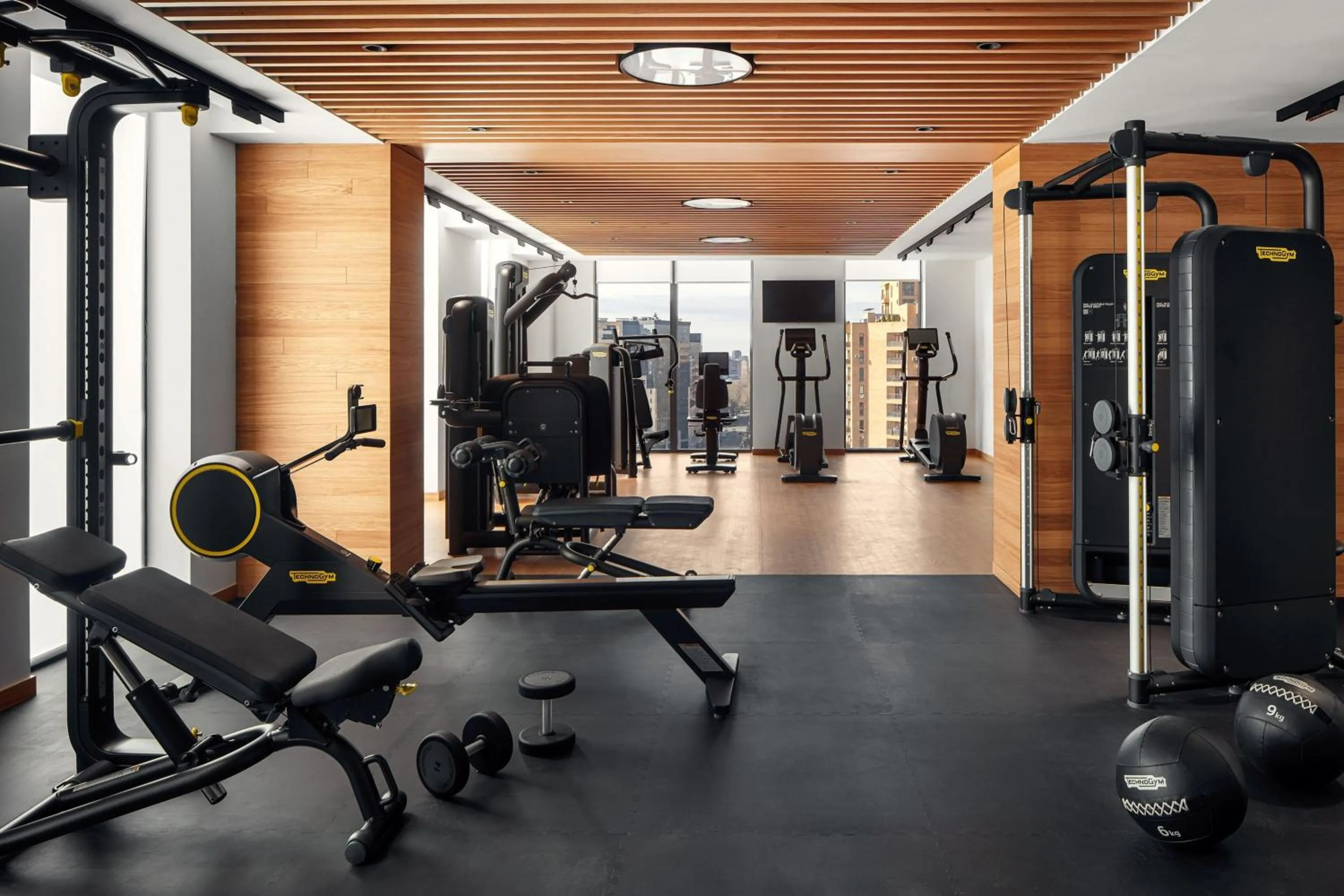 Fitness centre/facilities in Courtyard by Marriott Yerevan
