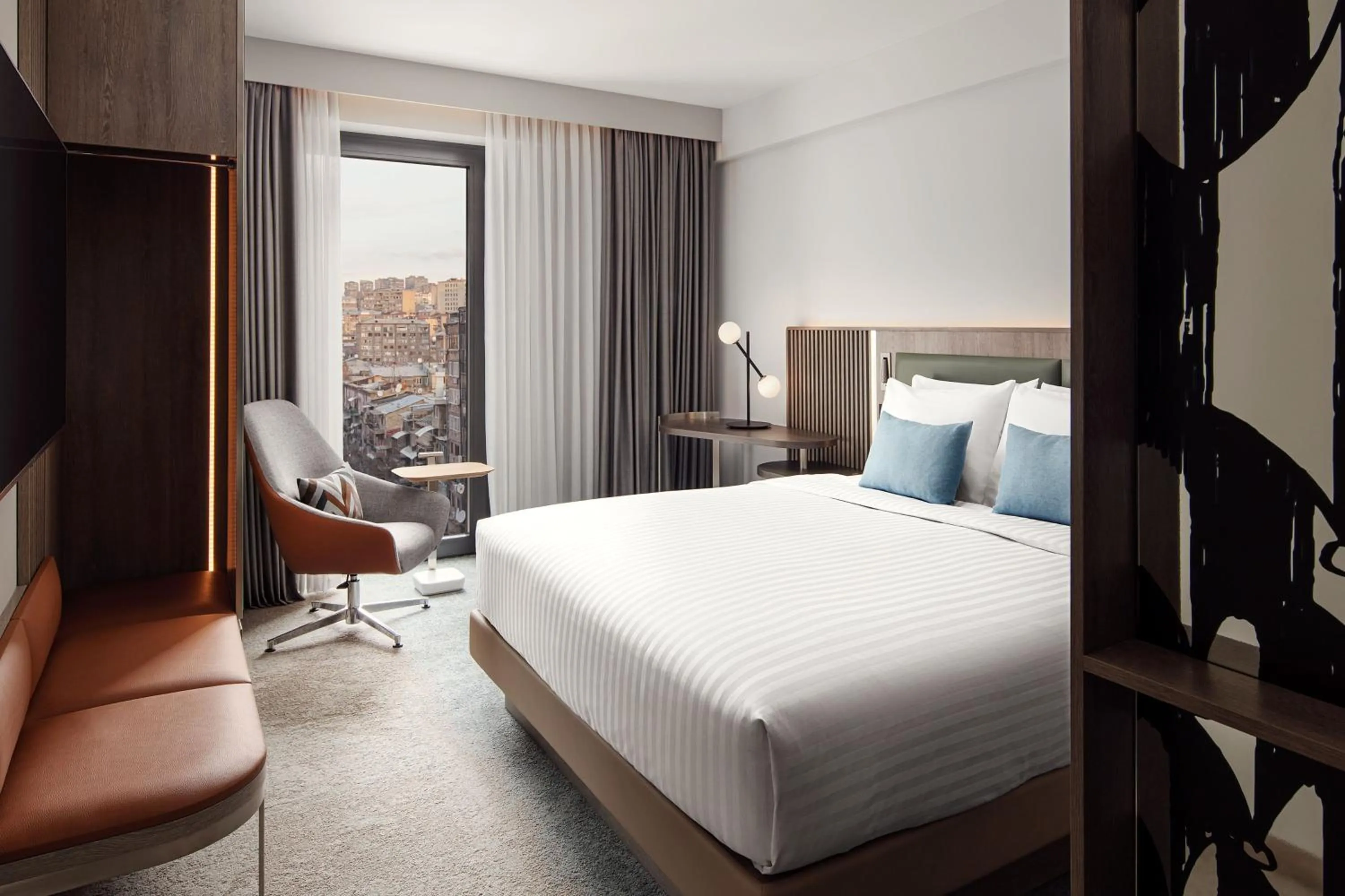 Photo of the whole room, Bed in Courtyard by Marriott Yerevan