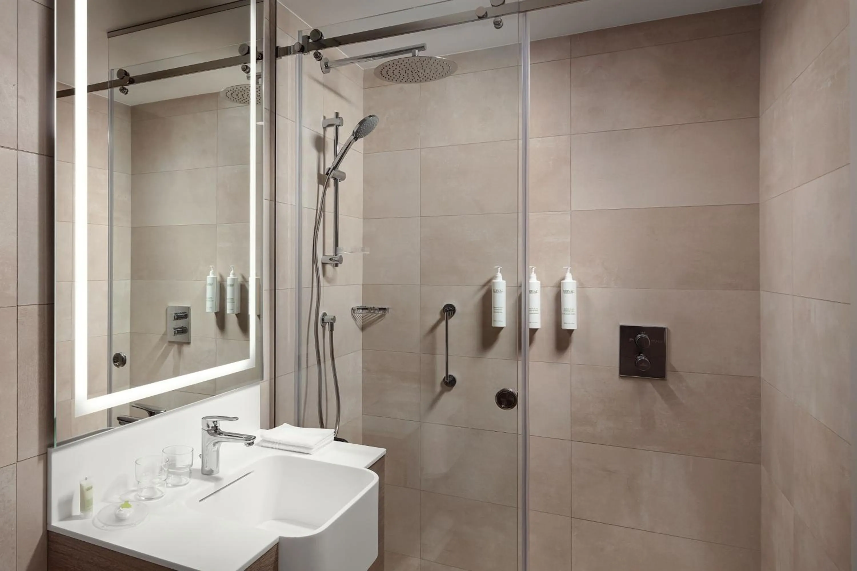 Bathroom in Courtyard by Marriott Yerevan