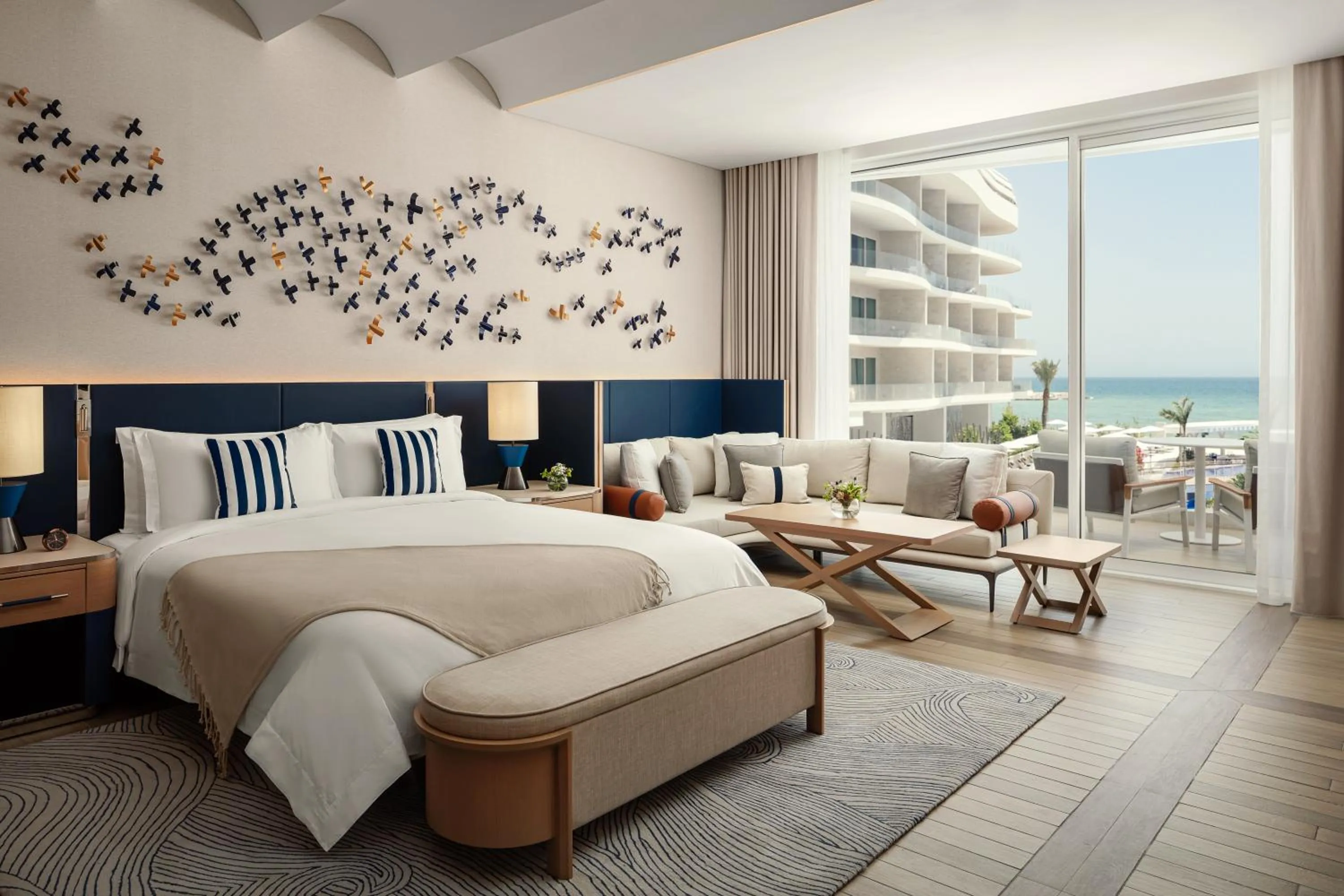 Bedroom, Bed in The St. Regis Al Mouj Muscat Resort
