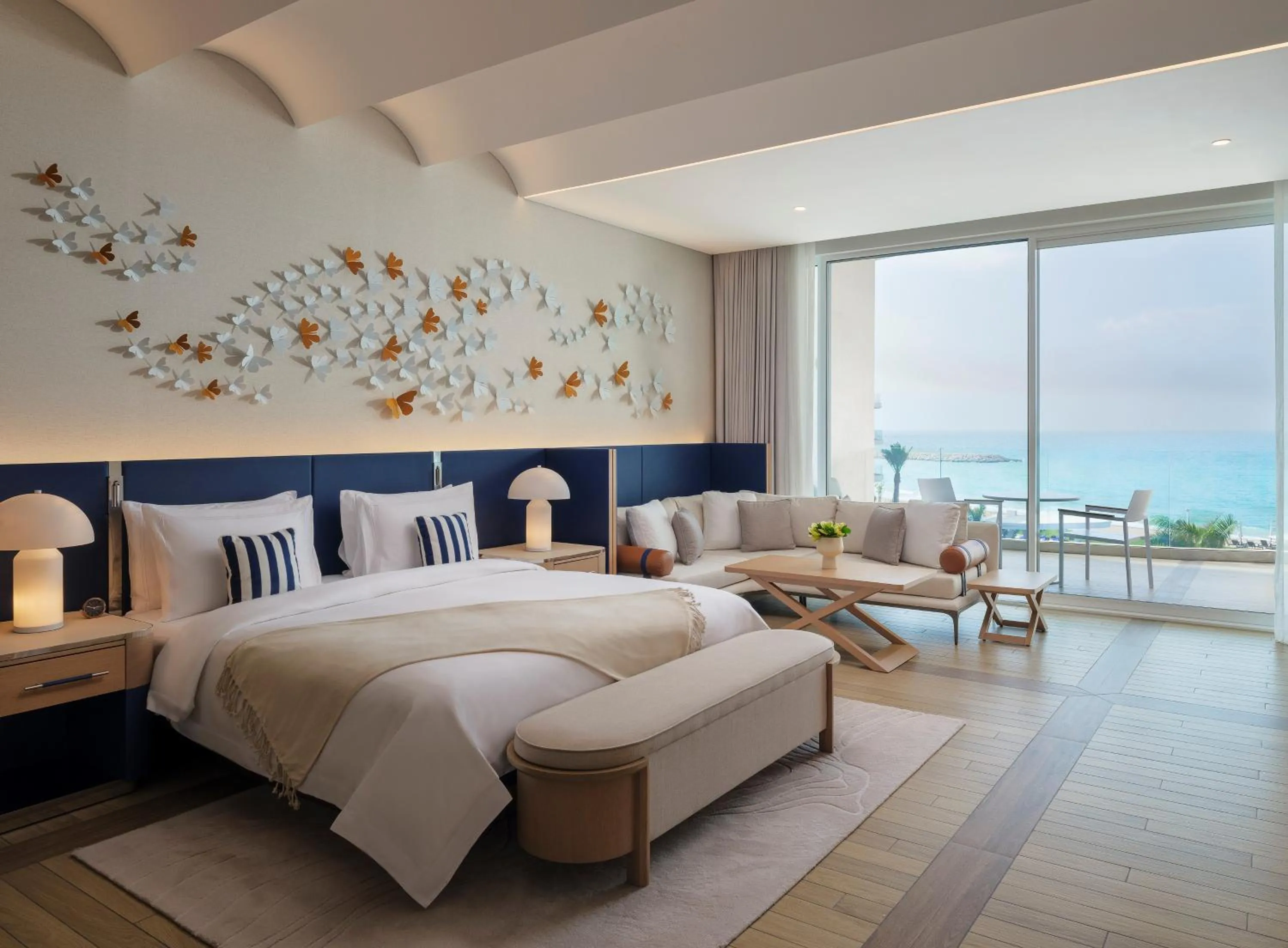 Bedroom, Bed in The St. Regis Al Mouj Muscat Resort