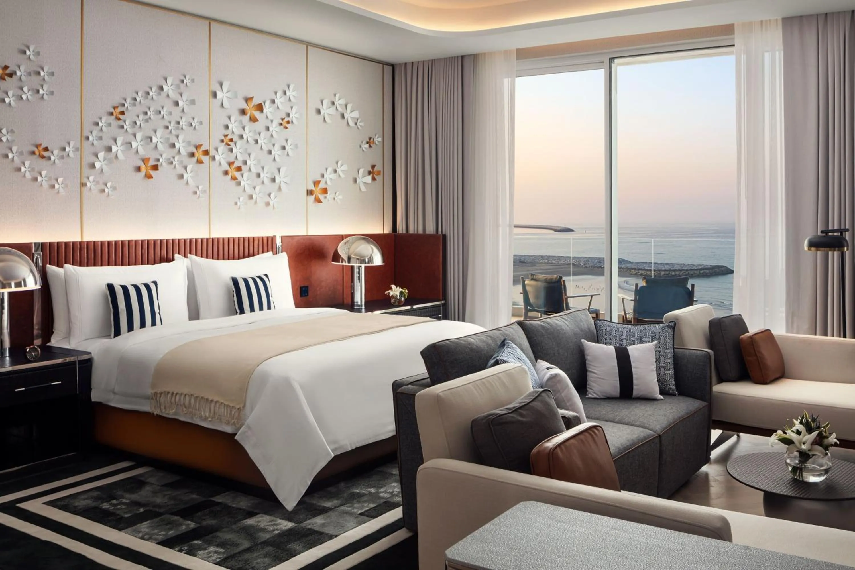 Bedroom, Bed in The St. Regis Al Mouj Muscat Resort