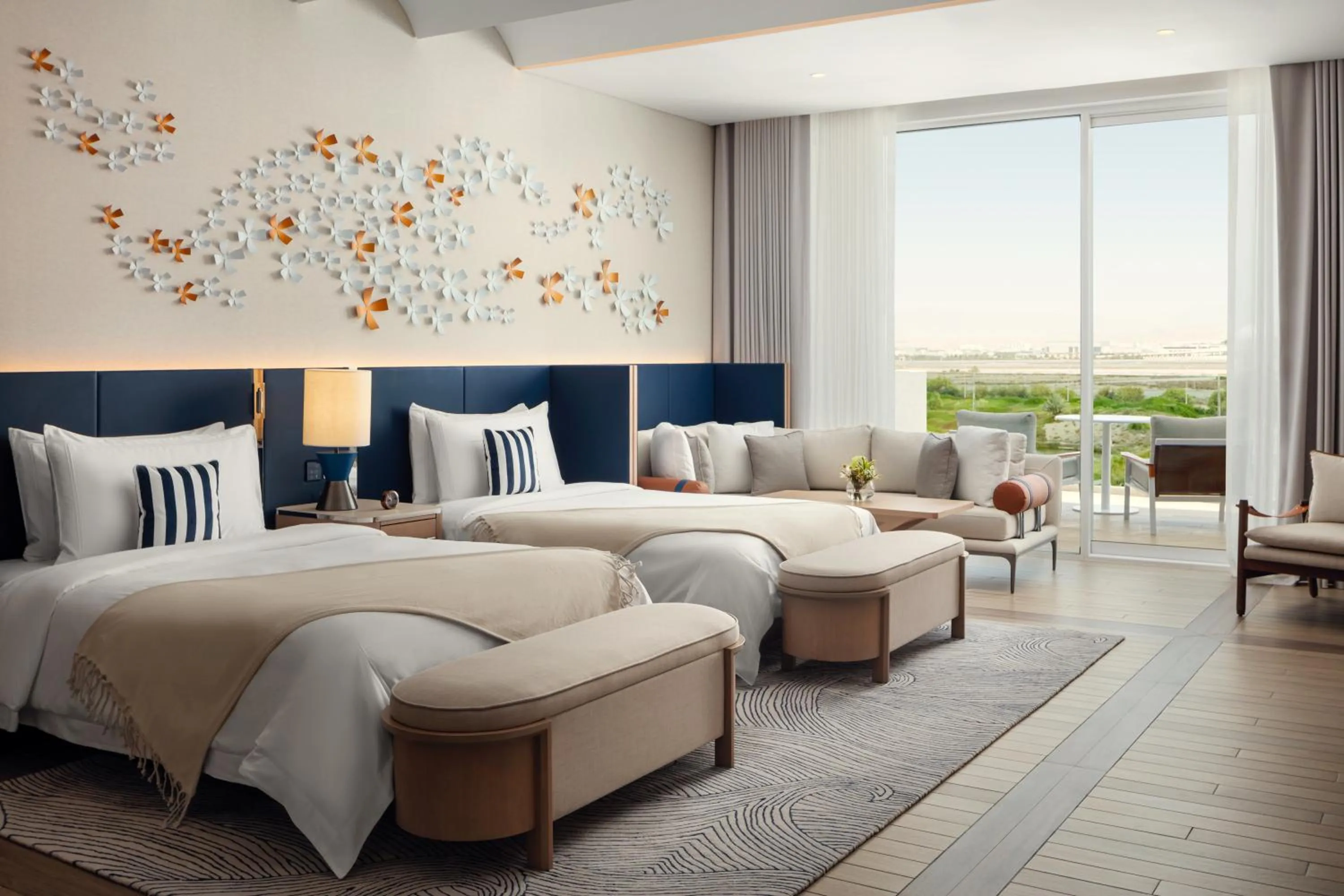 Bedroom, Bed in The St. Regis Al Mouj Muscat Resort