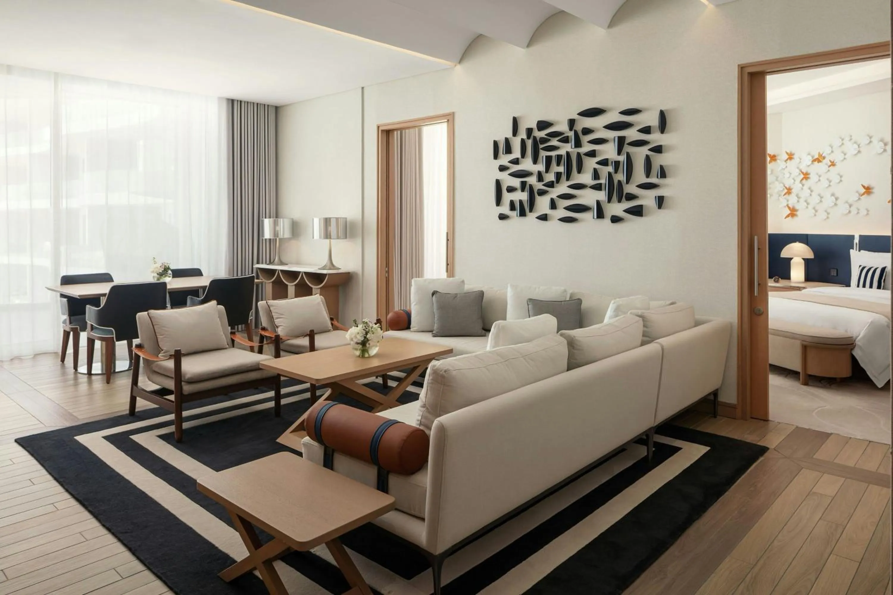 Living room in The St. Regis Al Mouj Muscat Resort