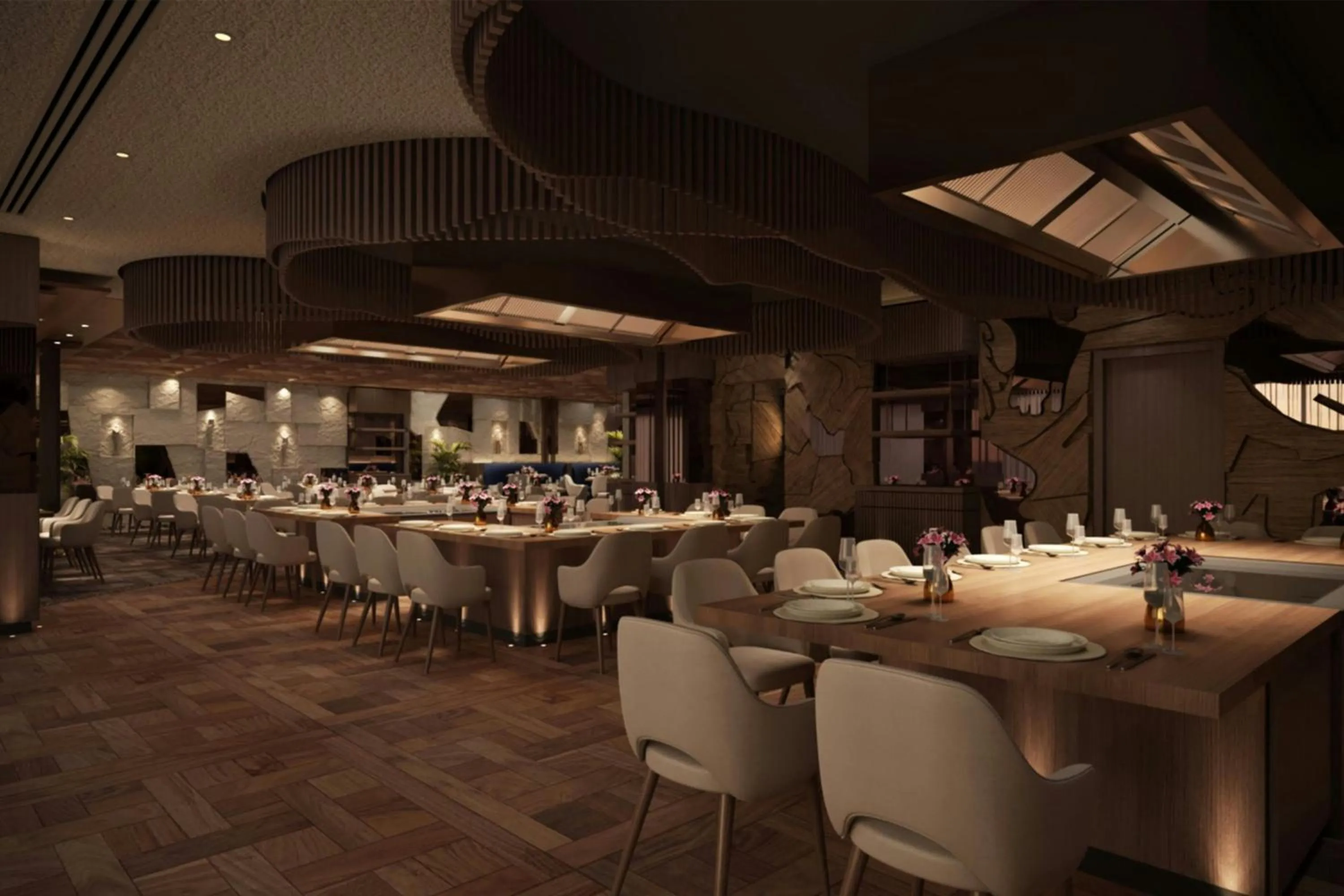 Restaurant/places to eat in The St. Regis Al Mouj Muscat Resort