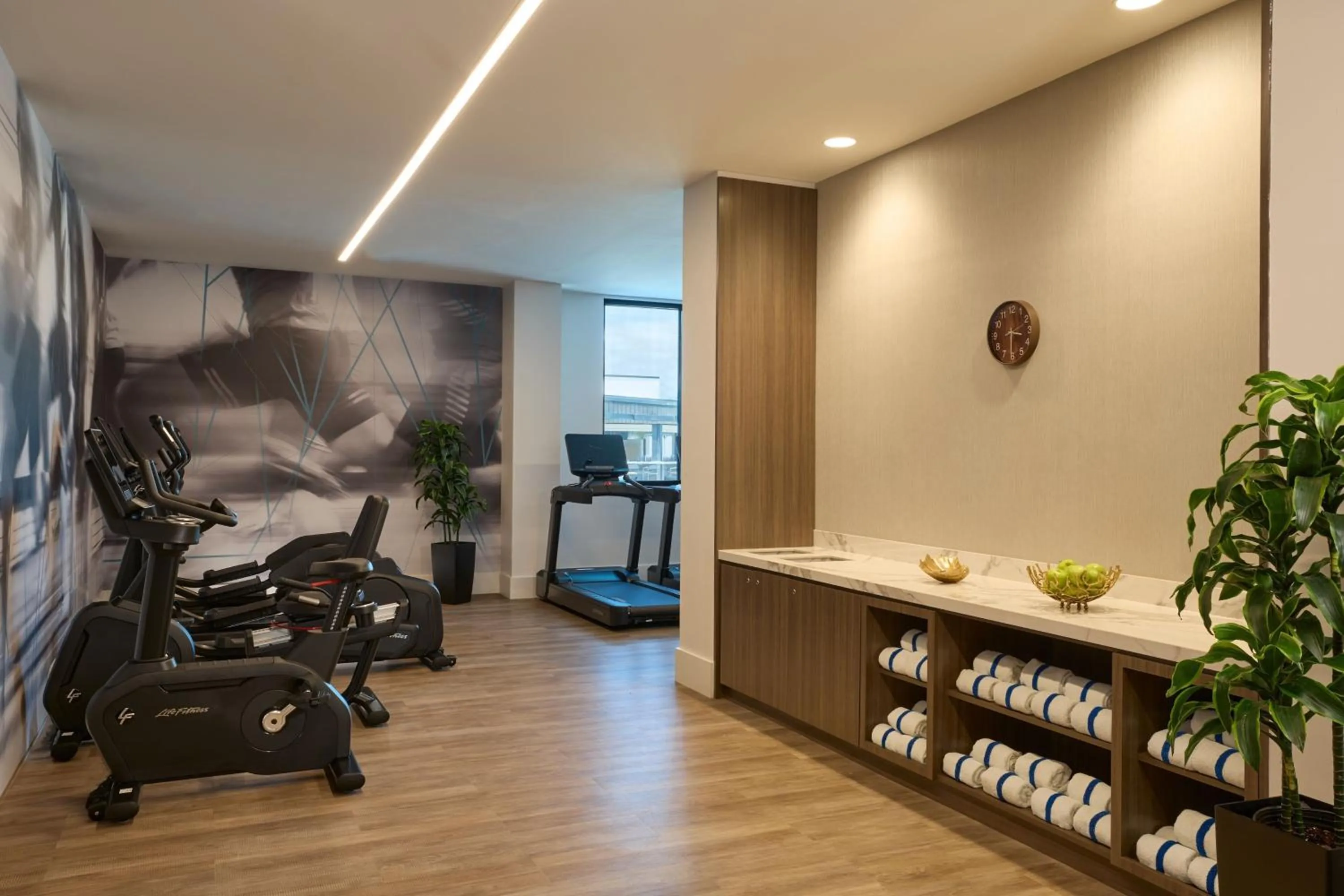 Fitness centre/facilities in Palmetto Marriott Resort & Spa