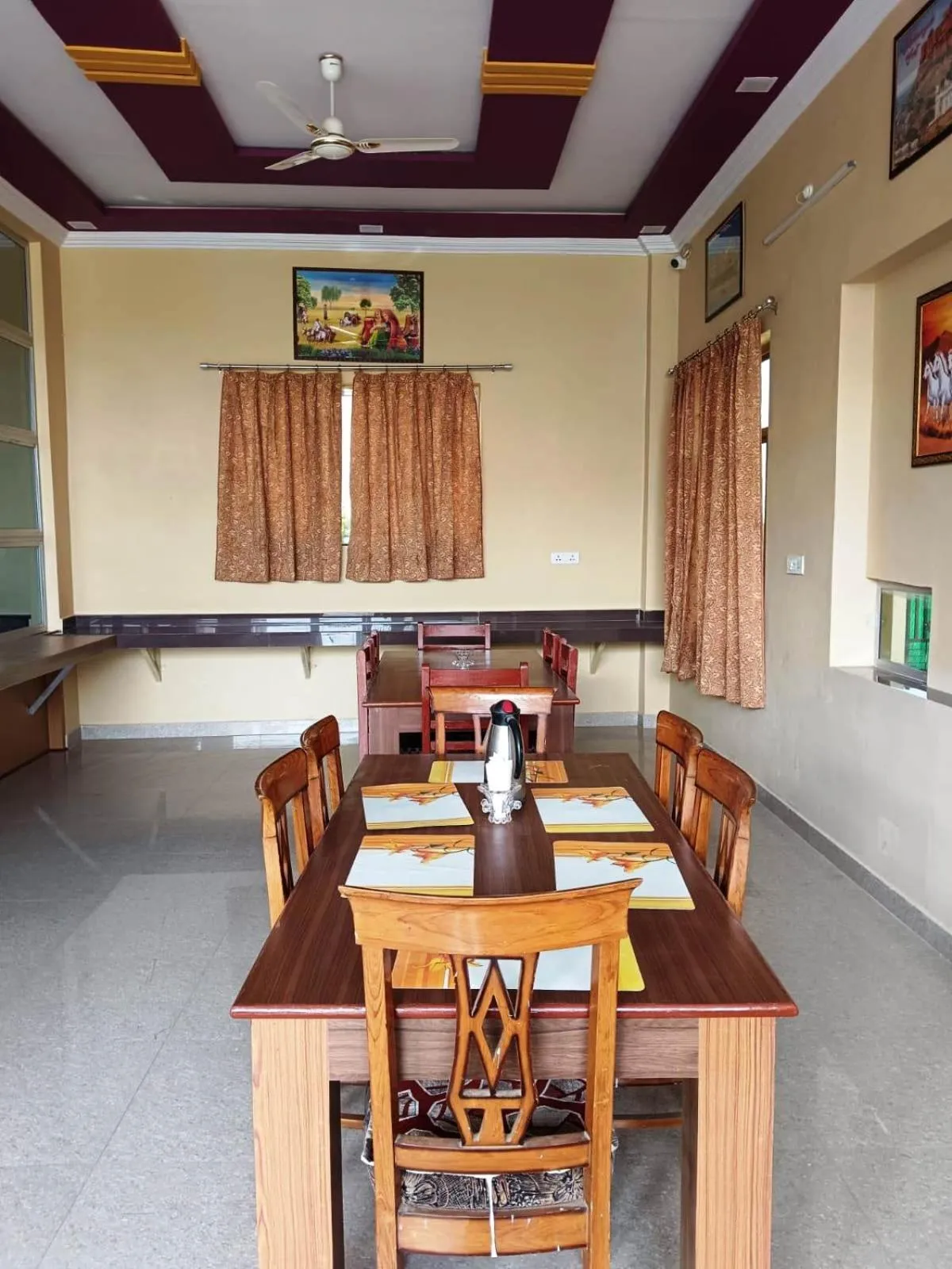 Seating area in Yuvraj Nature Resort