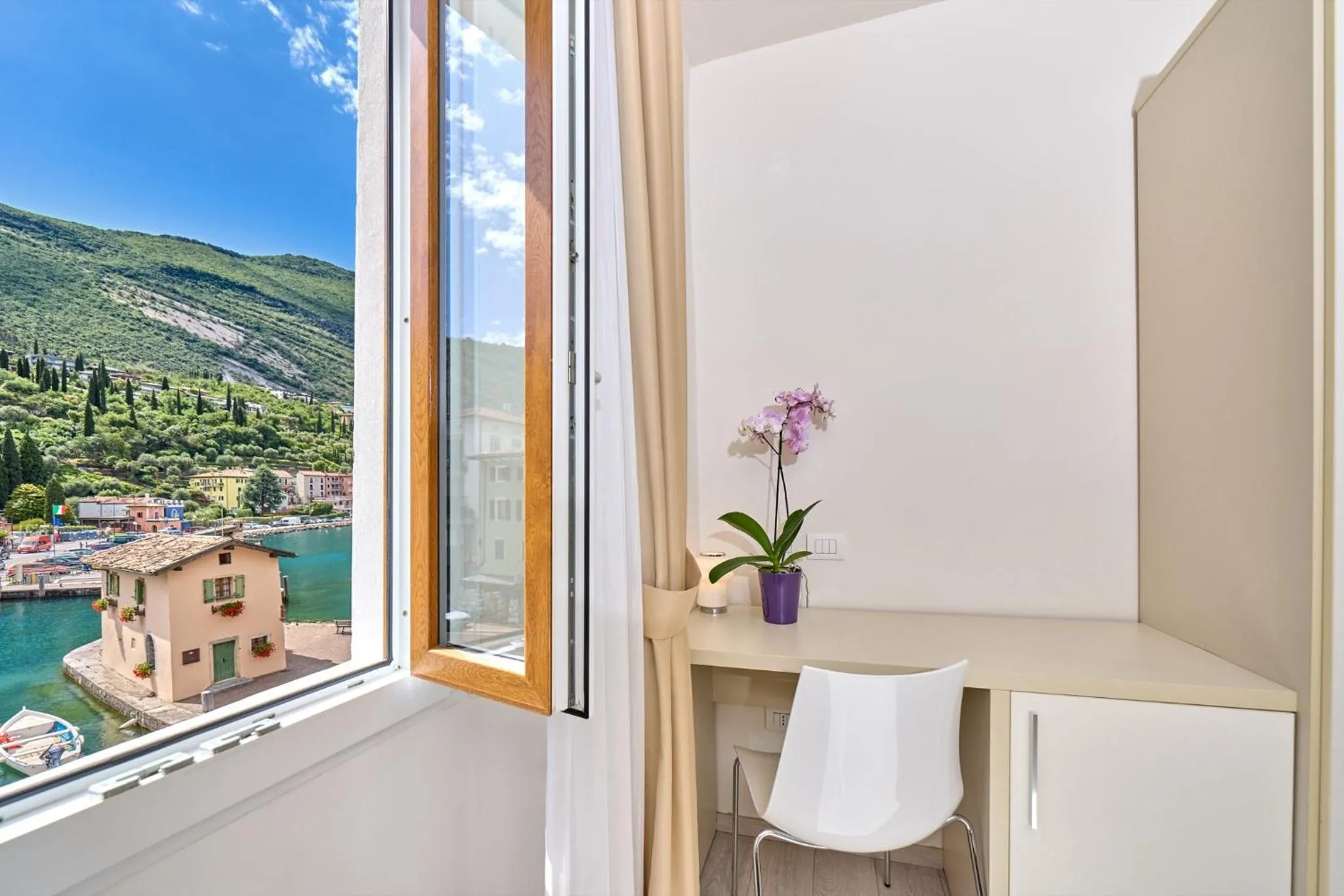 Lake view in Hotel Geier