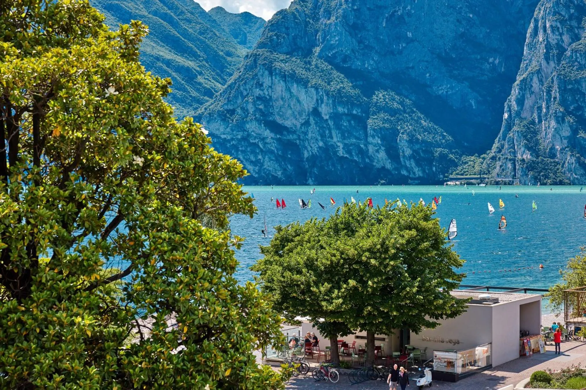 Lake view in Hotel Geier