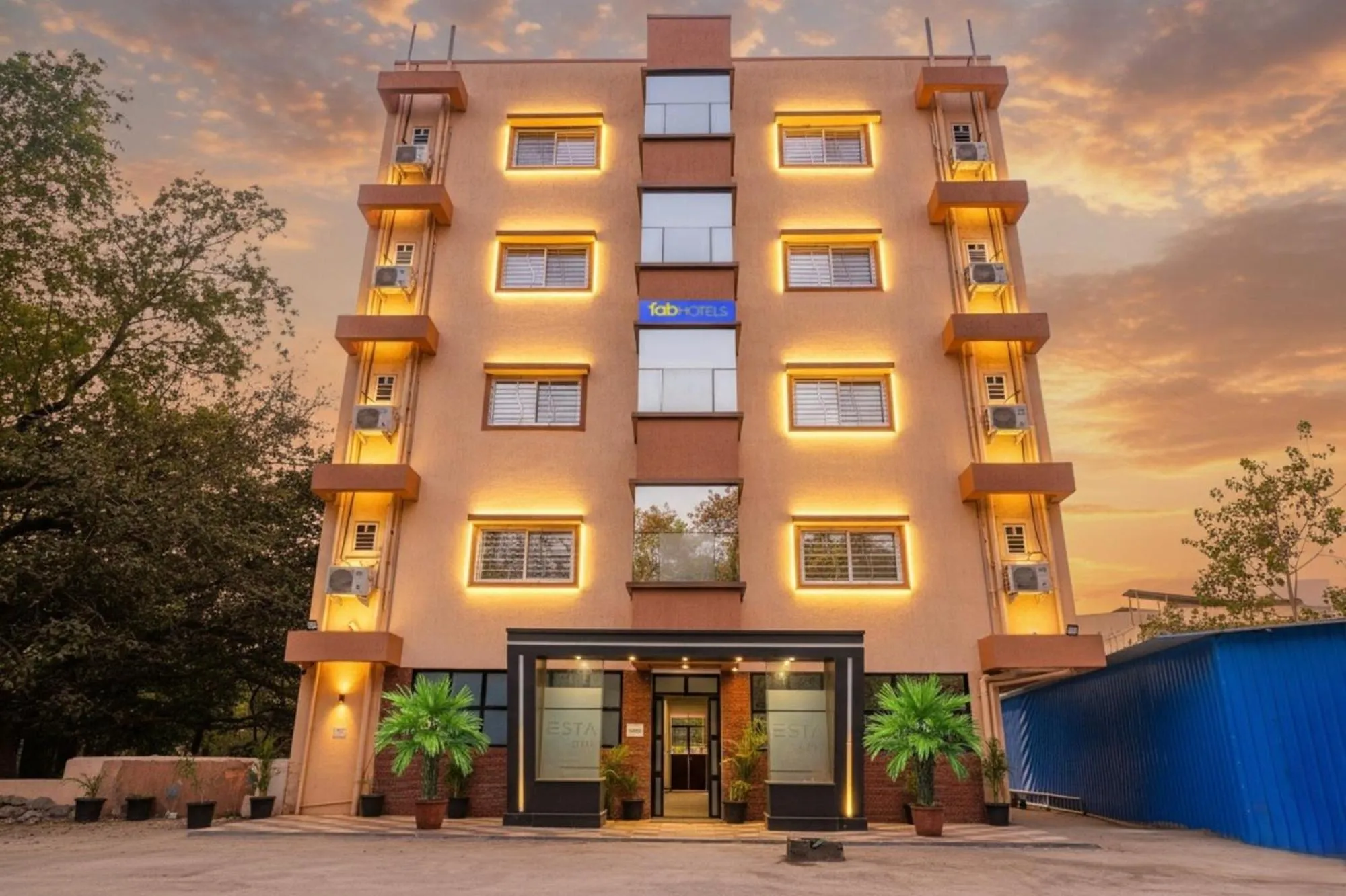 Property building in FabHotel Prime Esta Inn - Nr Twin Tower, Viman Nagar