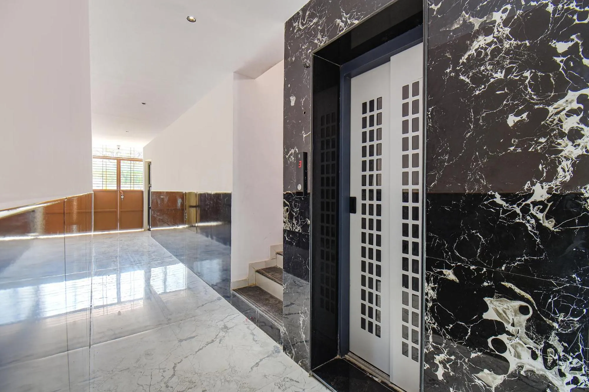 elevator in FabHotel Prime Esta Inn - Nr Twin Tower, Viman Nagar